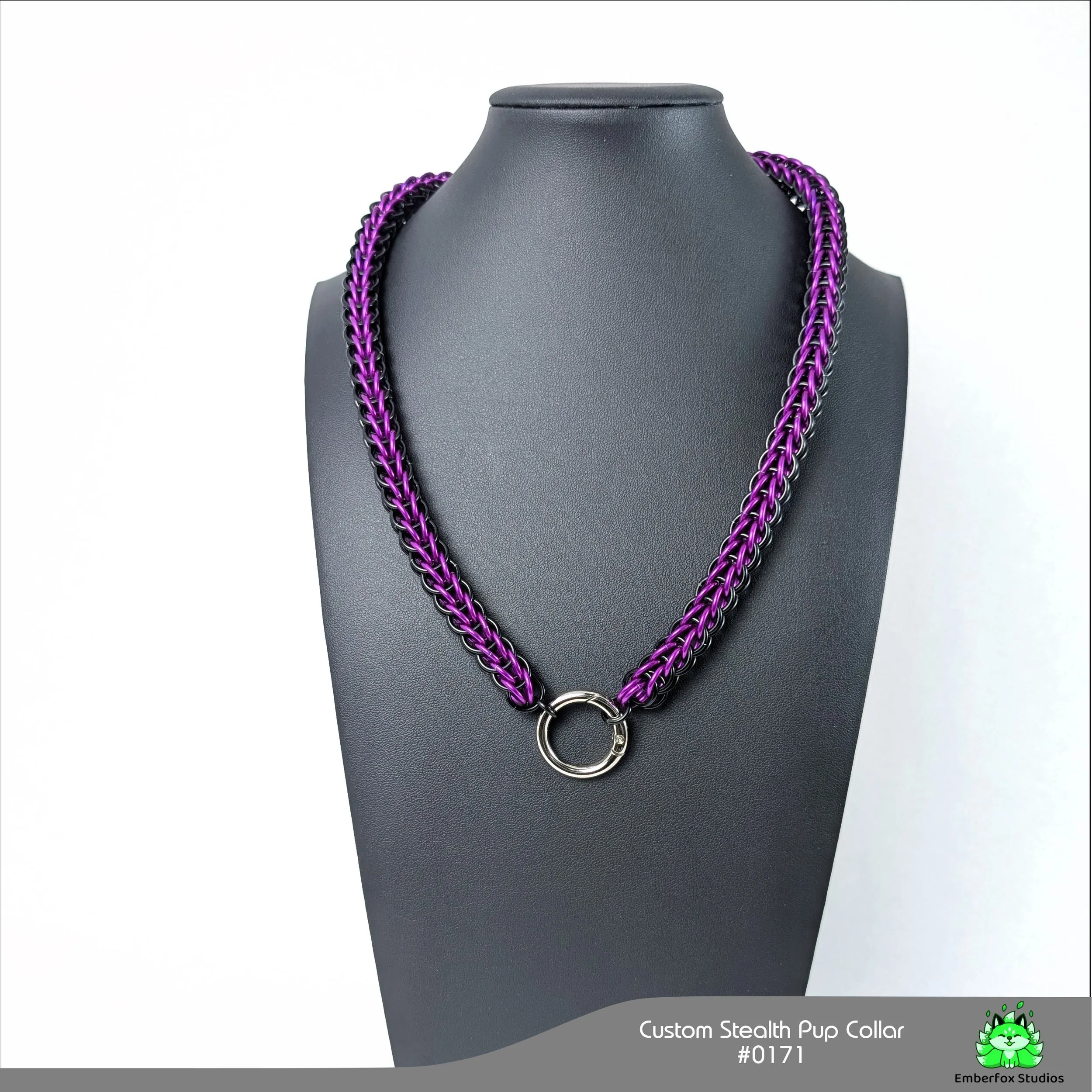 #0171 - Purple, Gloss Black - 21"