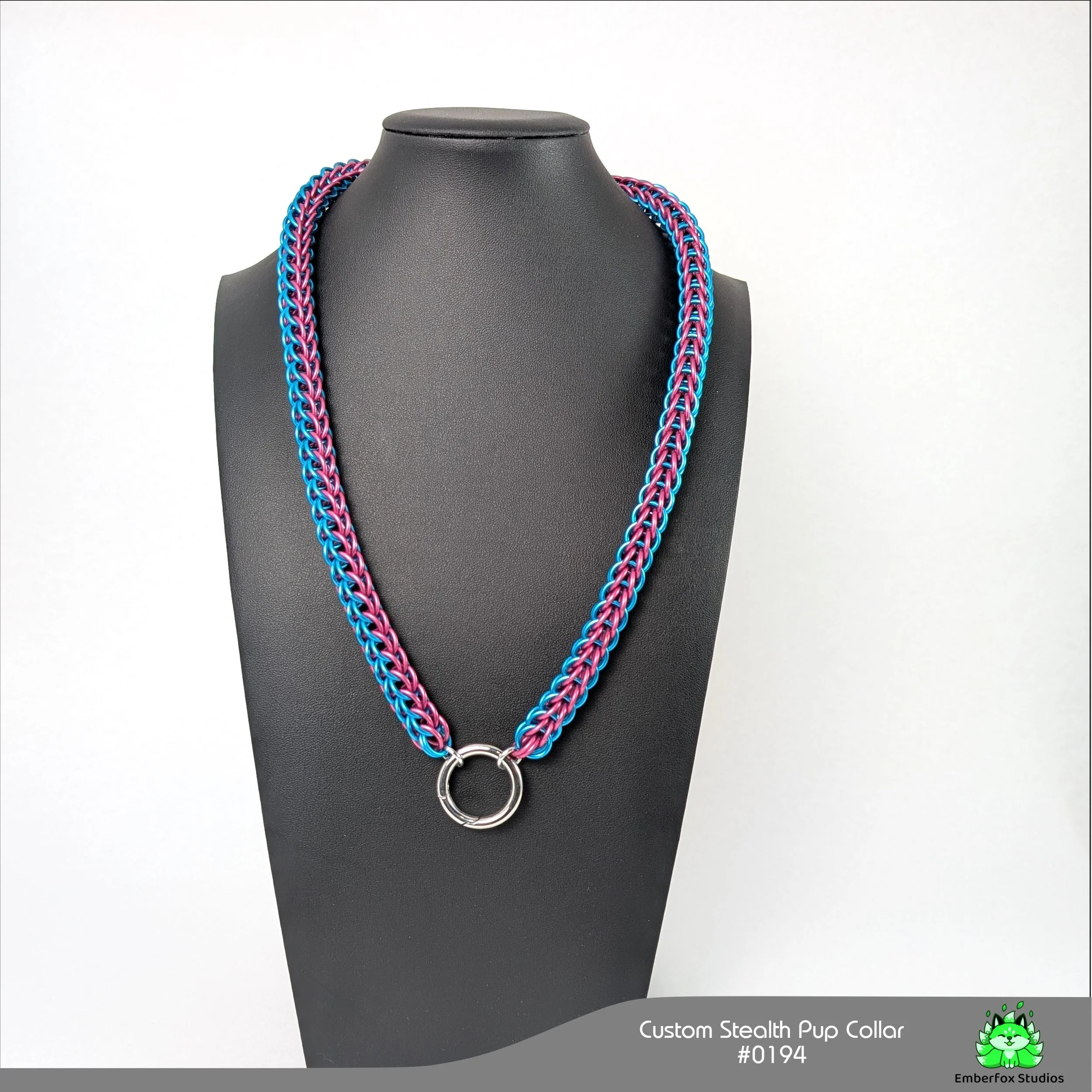 #0194 - Pink, Turquoise - 23"