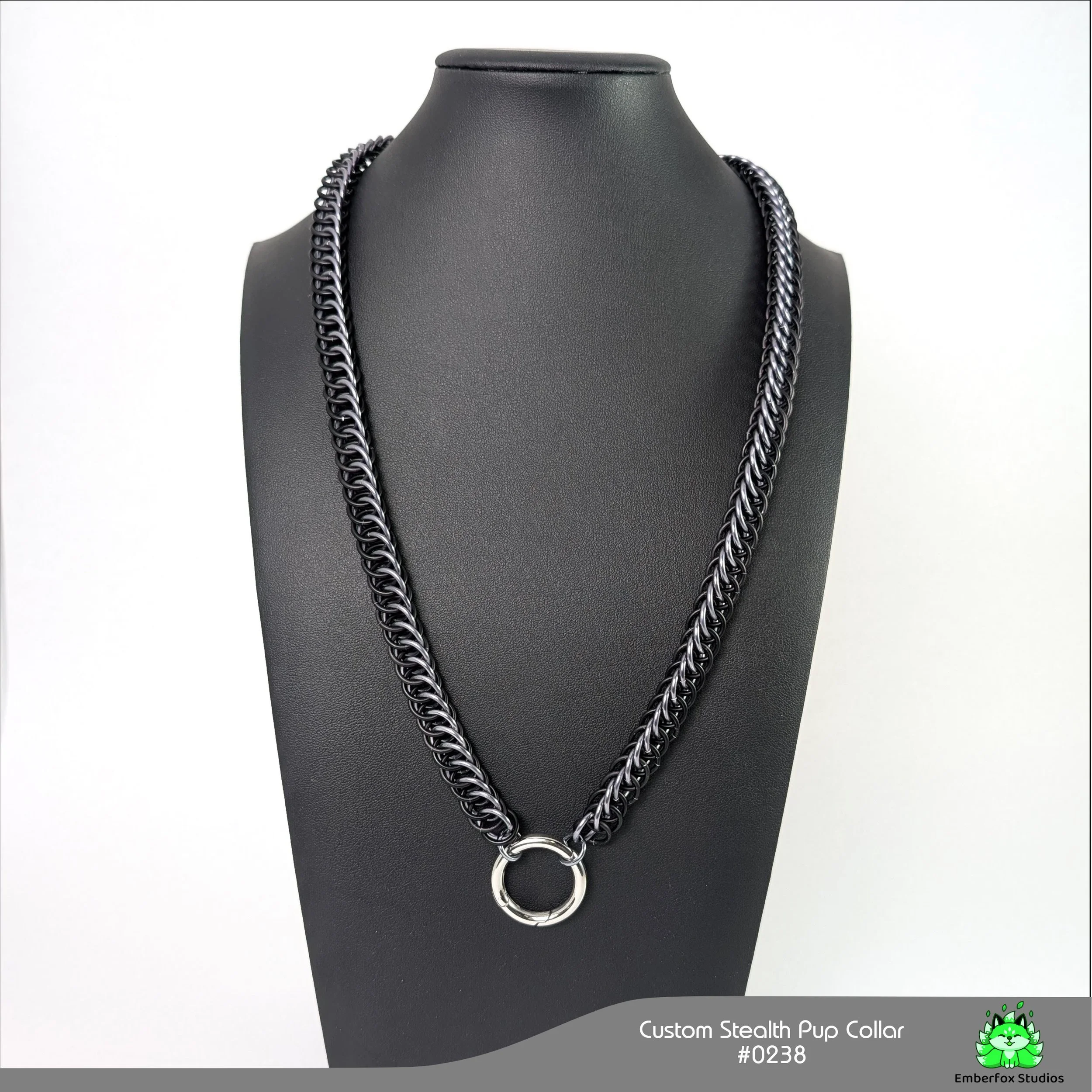 #0238 - Matte Black, Stormy Gray - 24"