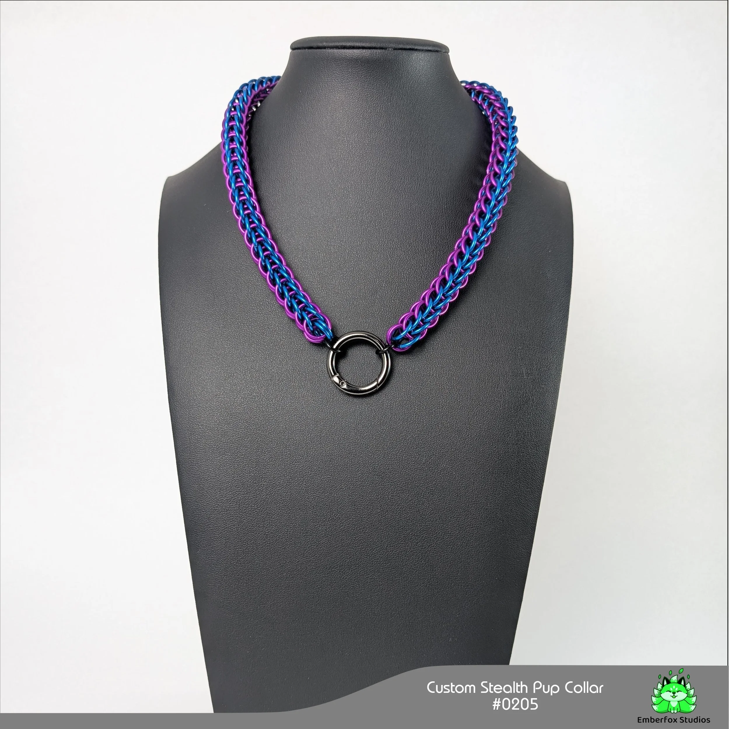 #0205 - Blue, Purple - 17"