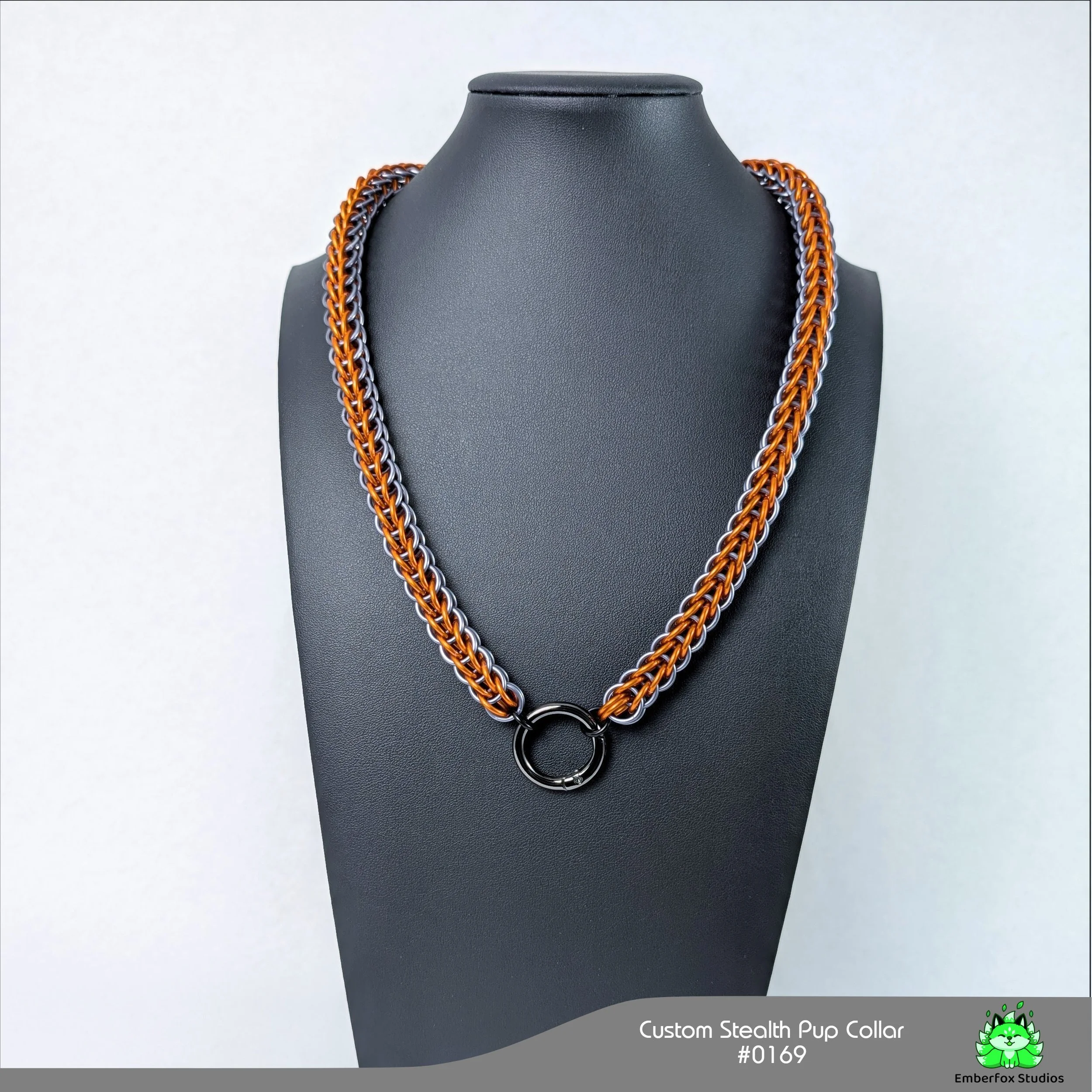 #0169 - Orange, Bright Aluminum - 22"