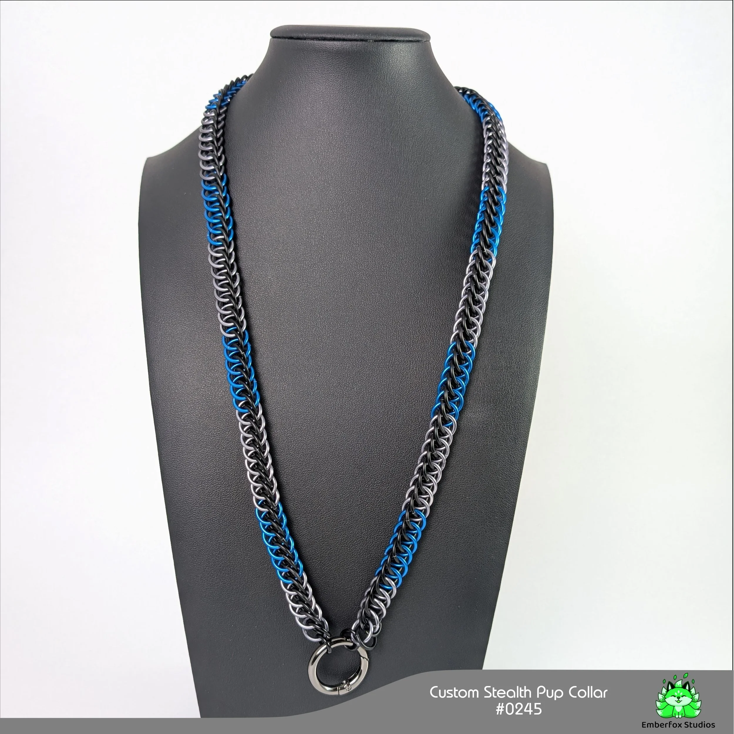 #0245 - Blue, Matte Black, Stormy Gray - 26"