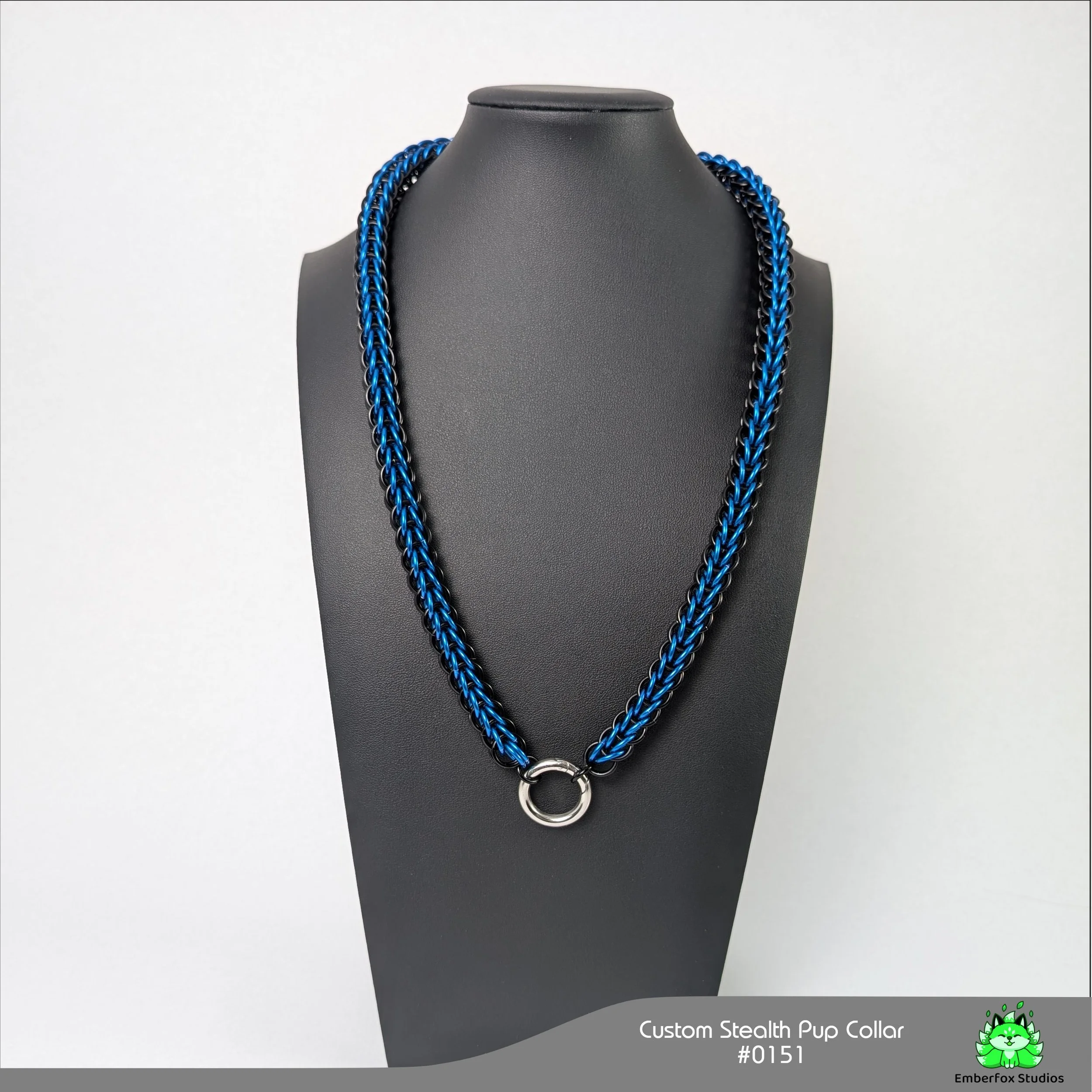 #0151 - Blue, Gloss Black - 24"