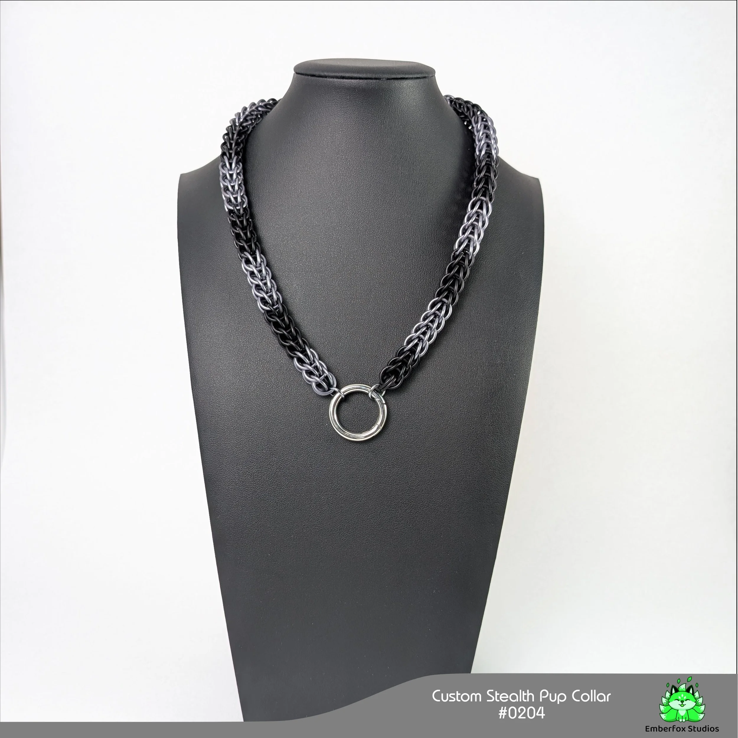 #0204 - Matte Black, Stormy Gray - 19"