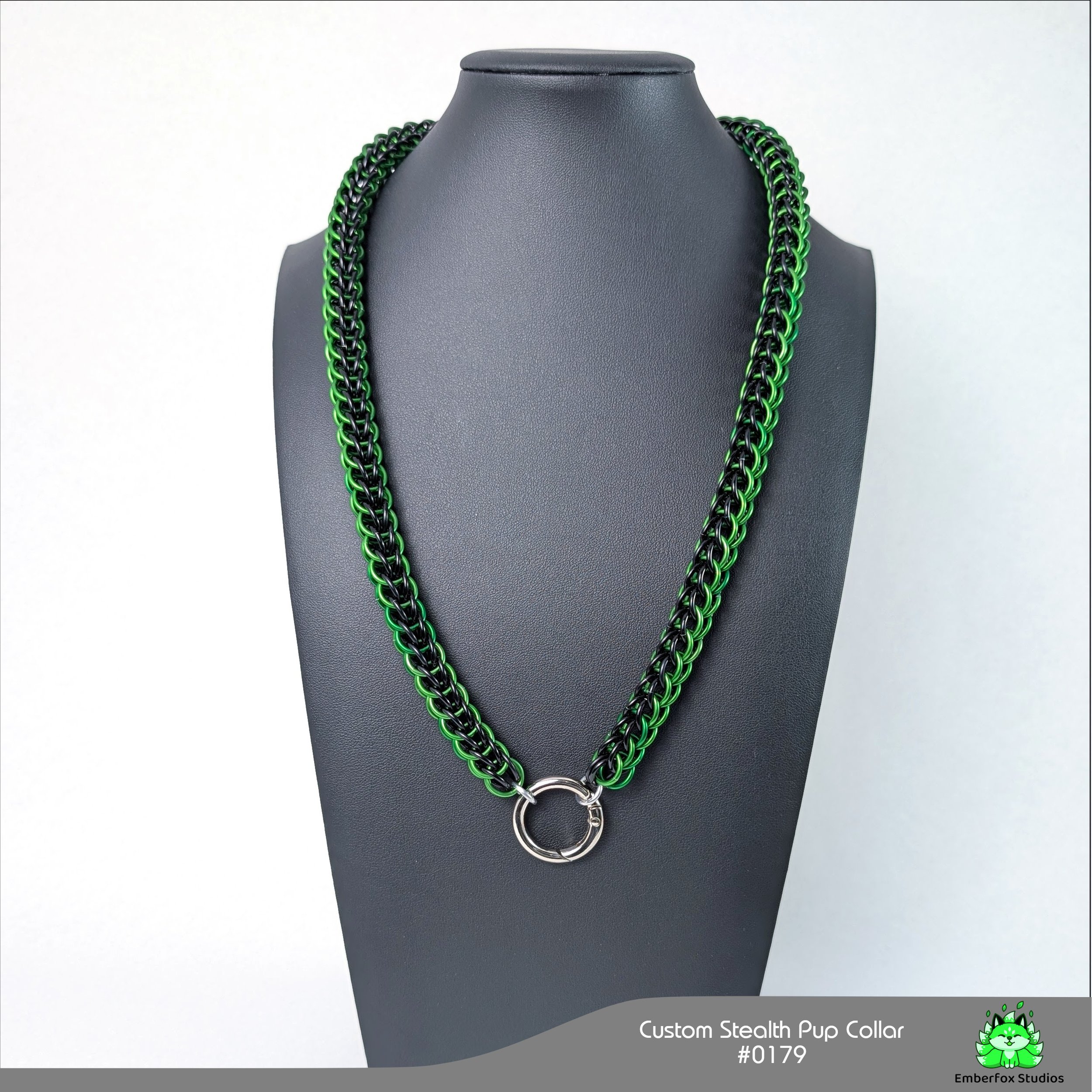 #0179 - Kelly Green, Gloss Black - 23"