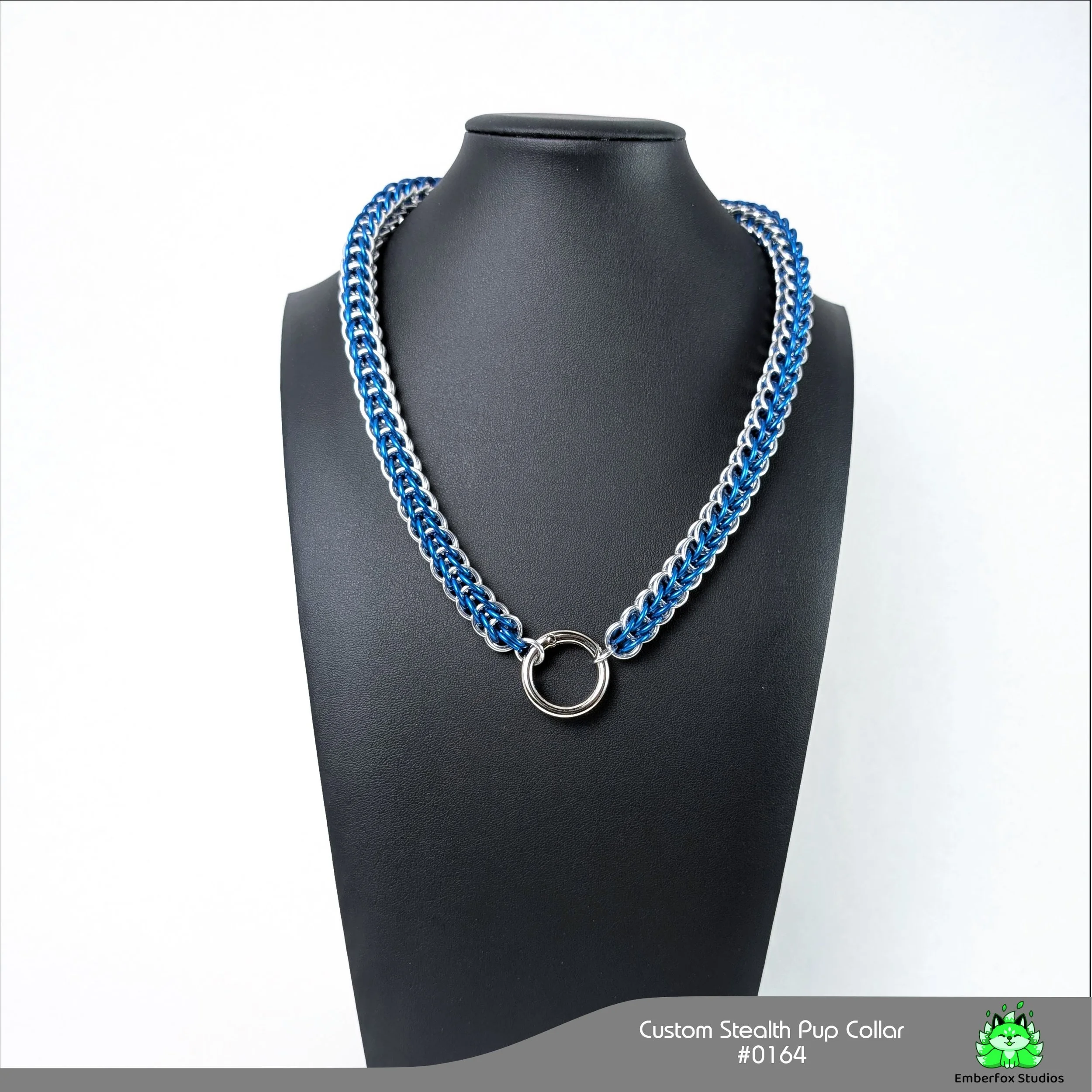 #0164 - Blue, Bright Aluminum - 20"