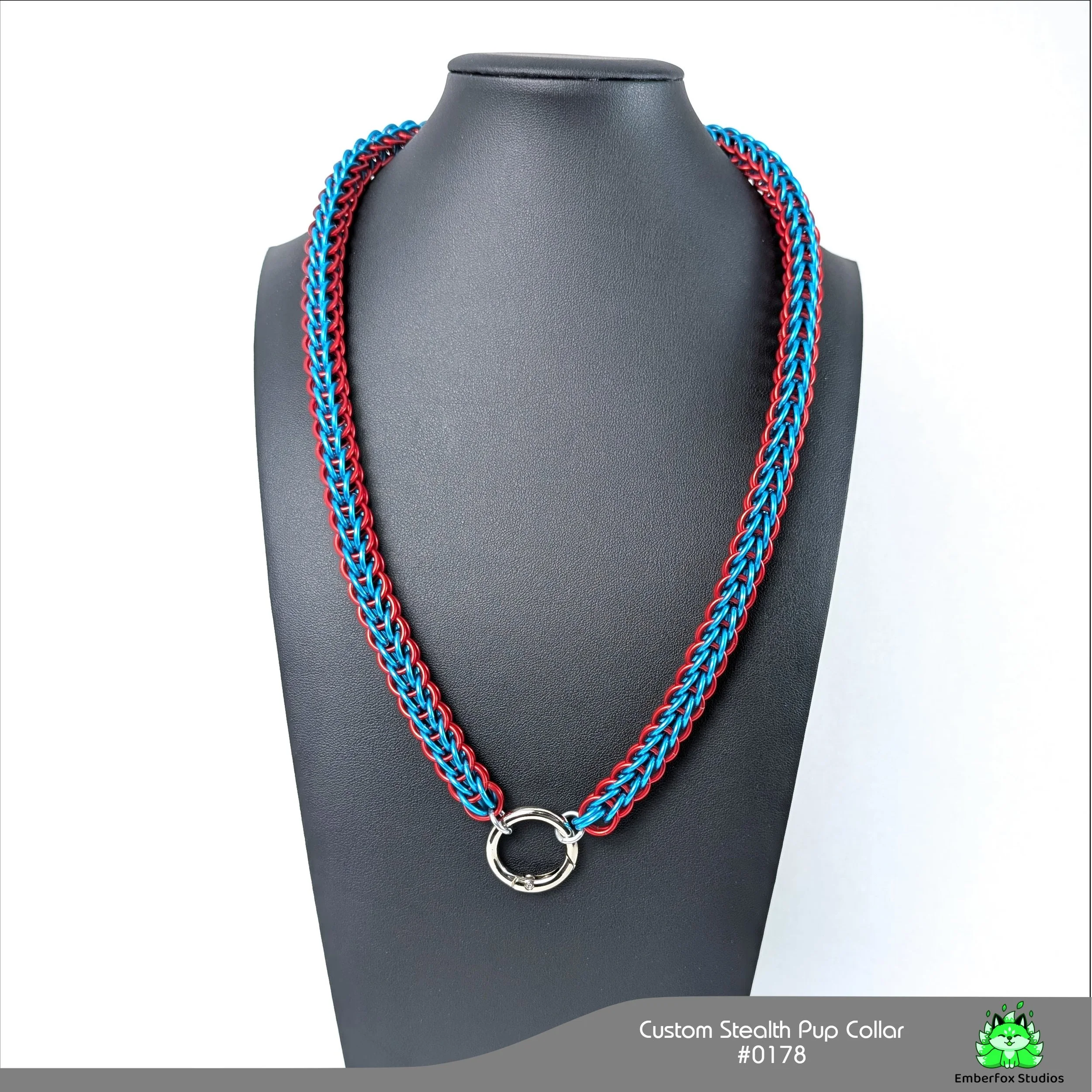 #0178 - Red, Turquoise - 24"