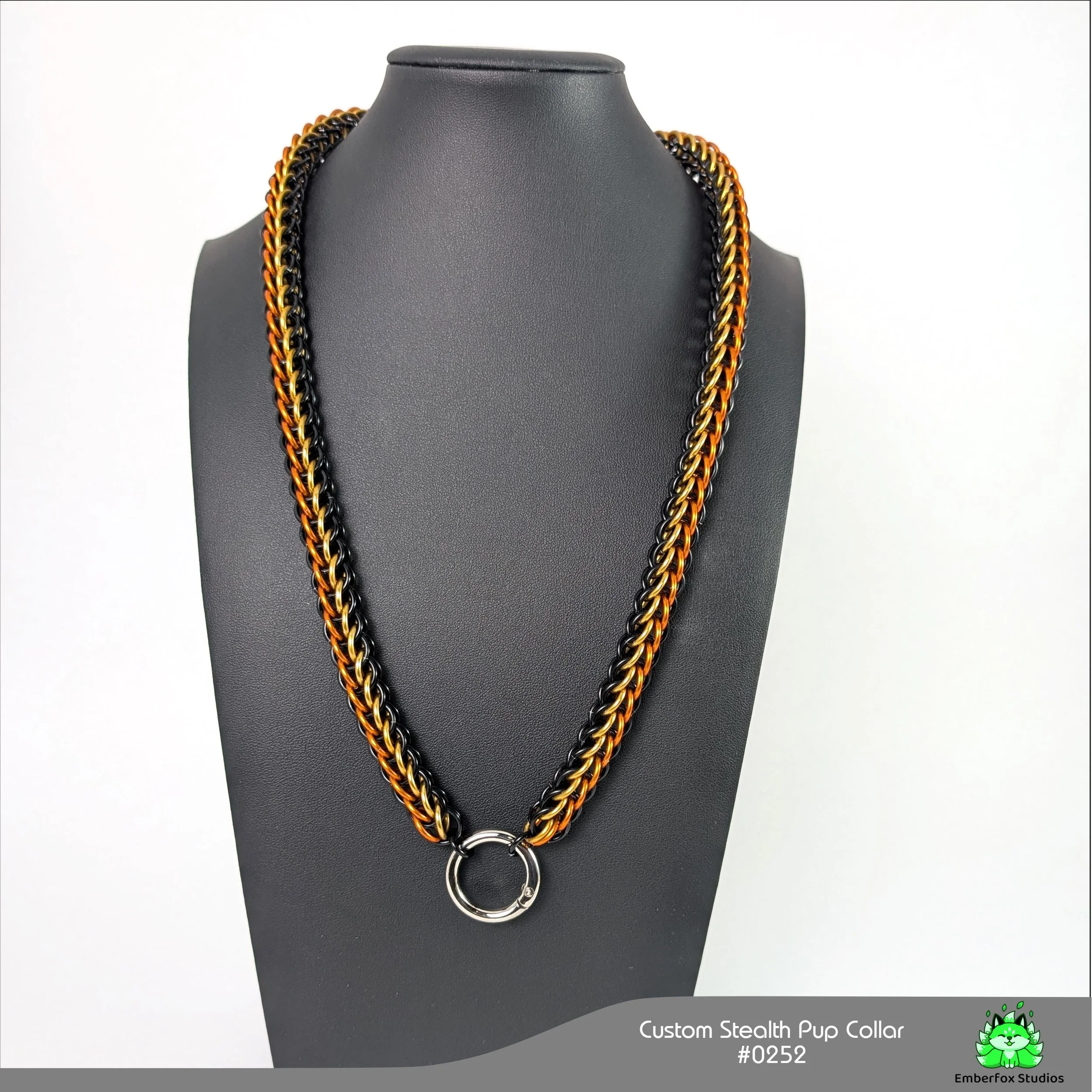 #0252 - Gloss Black, Orange, Yellow - 24"