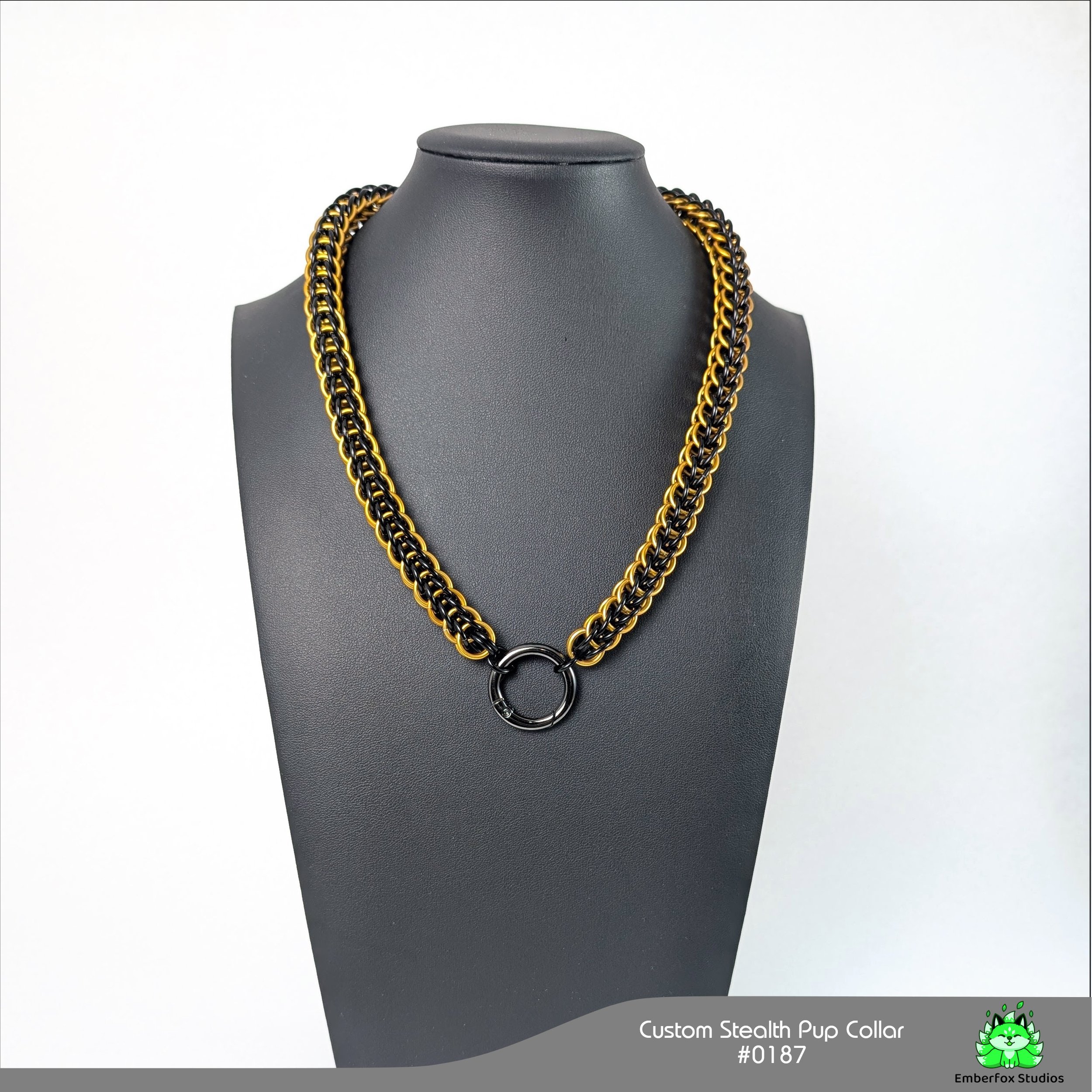 #0187 - Yellow, Gloss Black - 19"