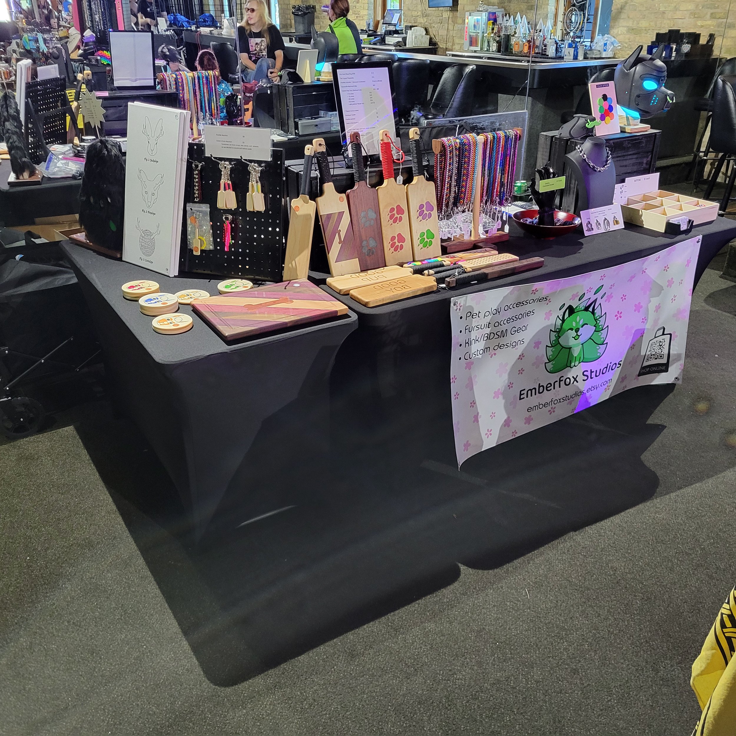 Tennis Ball 2024 Booth Setup