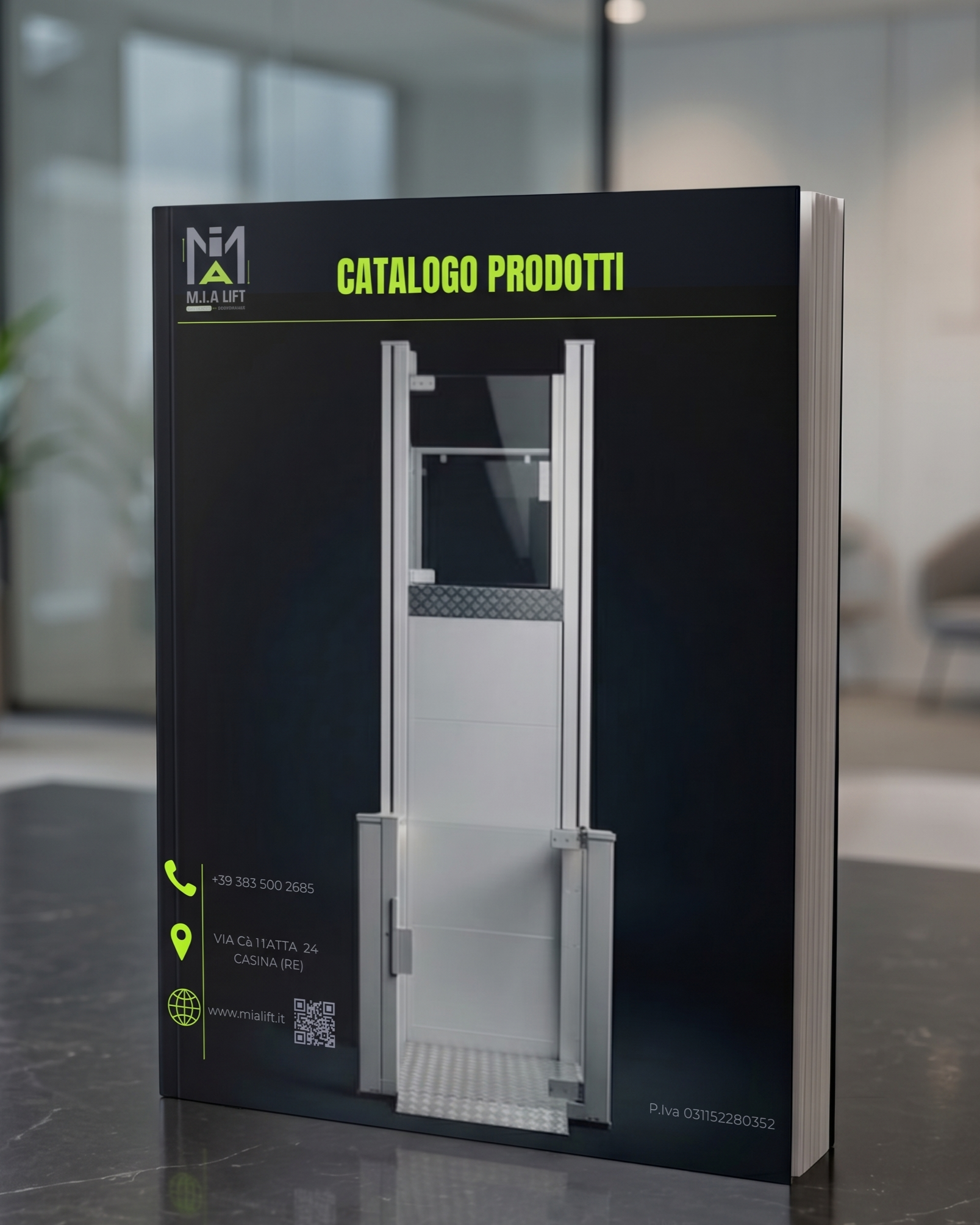 Catalogo prodotti M.I.A Lift con Home Lift e ascensori domestici