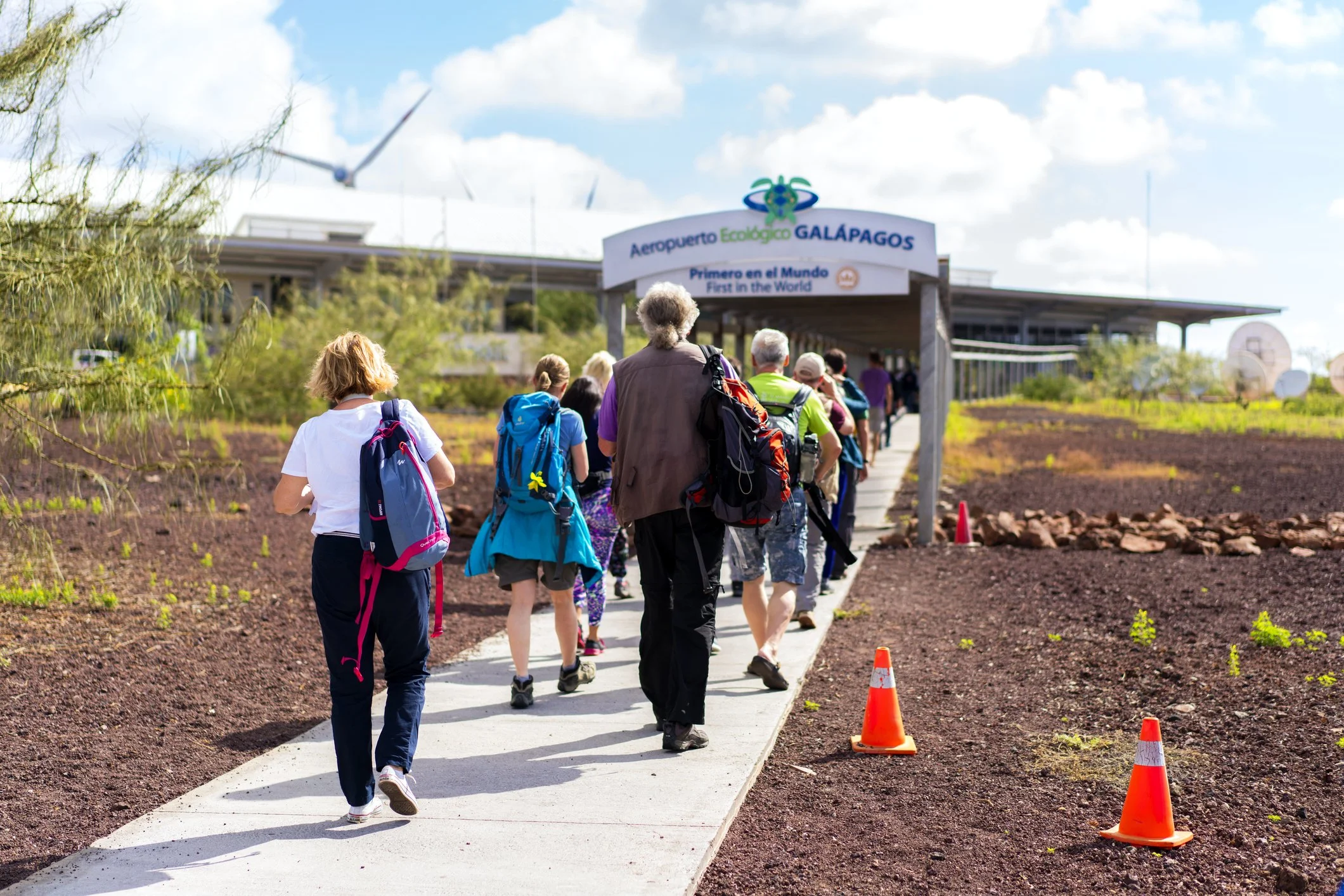 visitors-arriving-at-baltra-aiport-galapagos