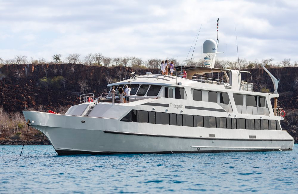 Integrity Yacht in Galapagos