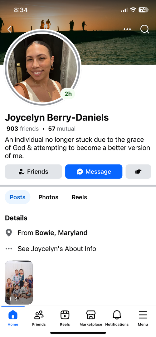 Evidence 3 for Joycelyn Berry-Daniels