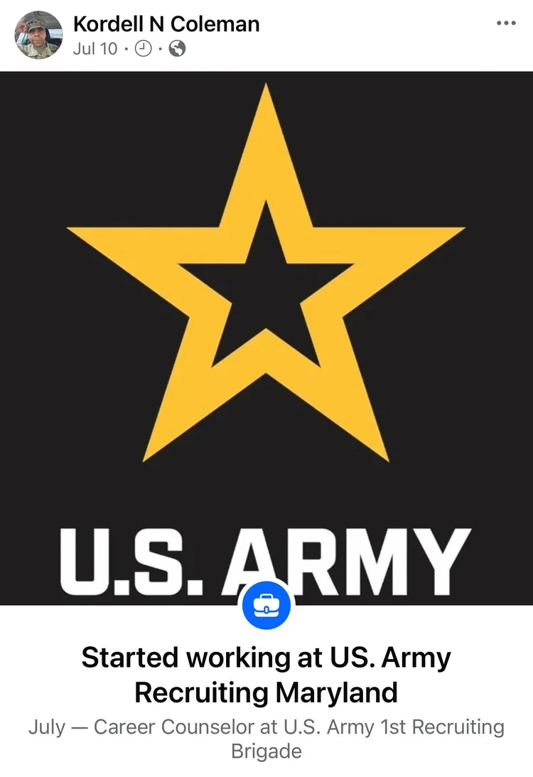 Evidence 2 for Kordell Coleman