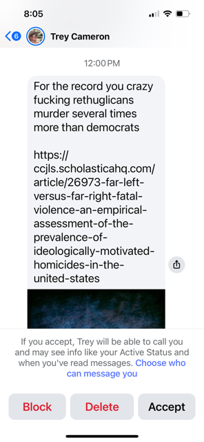 Evidence 4 for Trey Cameron