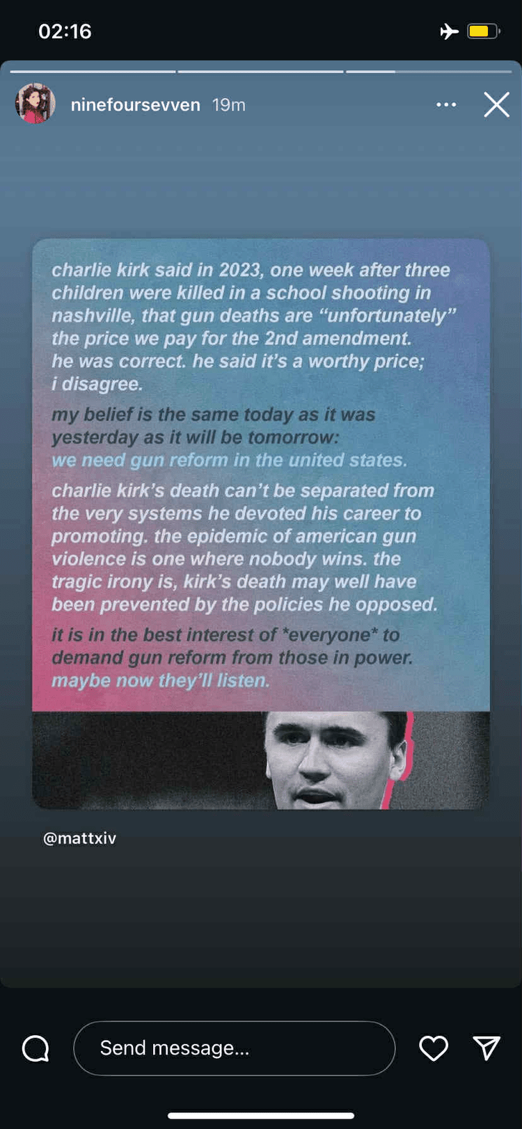 Evidence 3 for Rebecca Allen