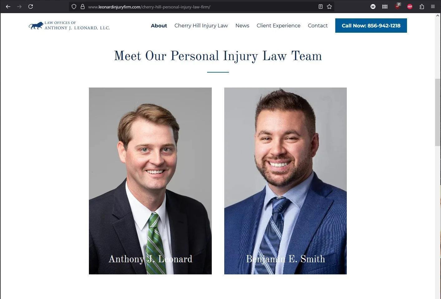 Evidence 1 for Benjamin E. Smith