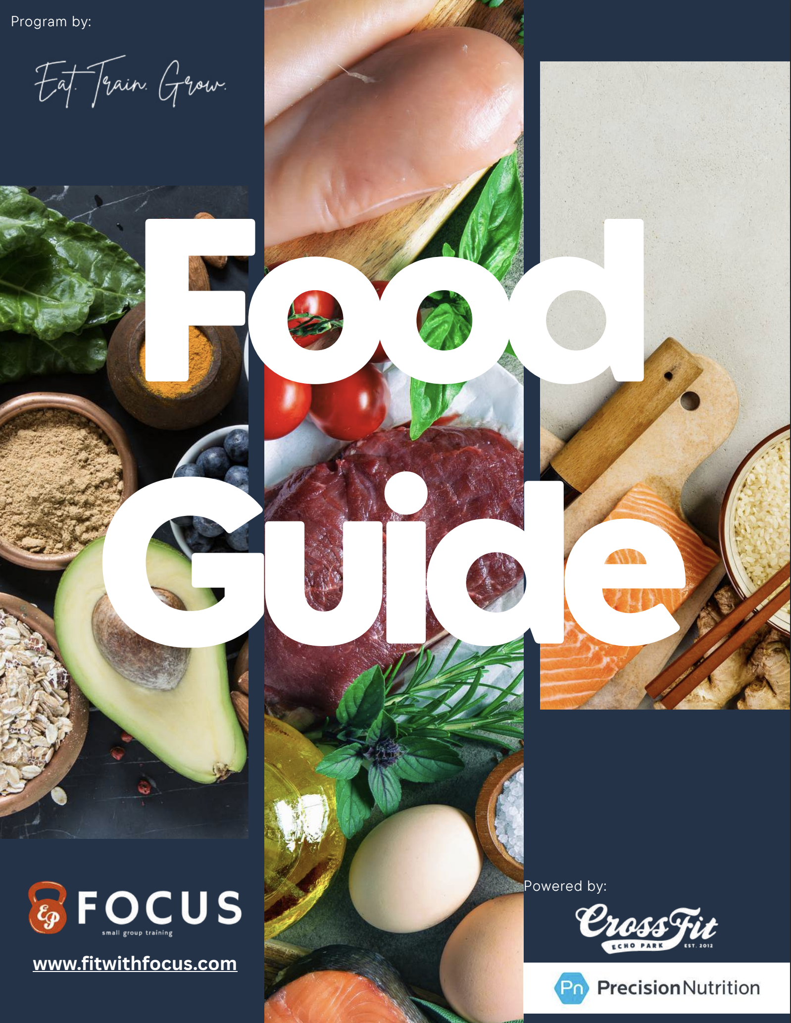 food guide for people who train