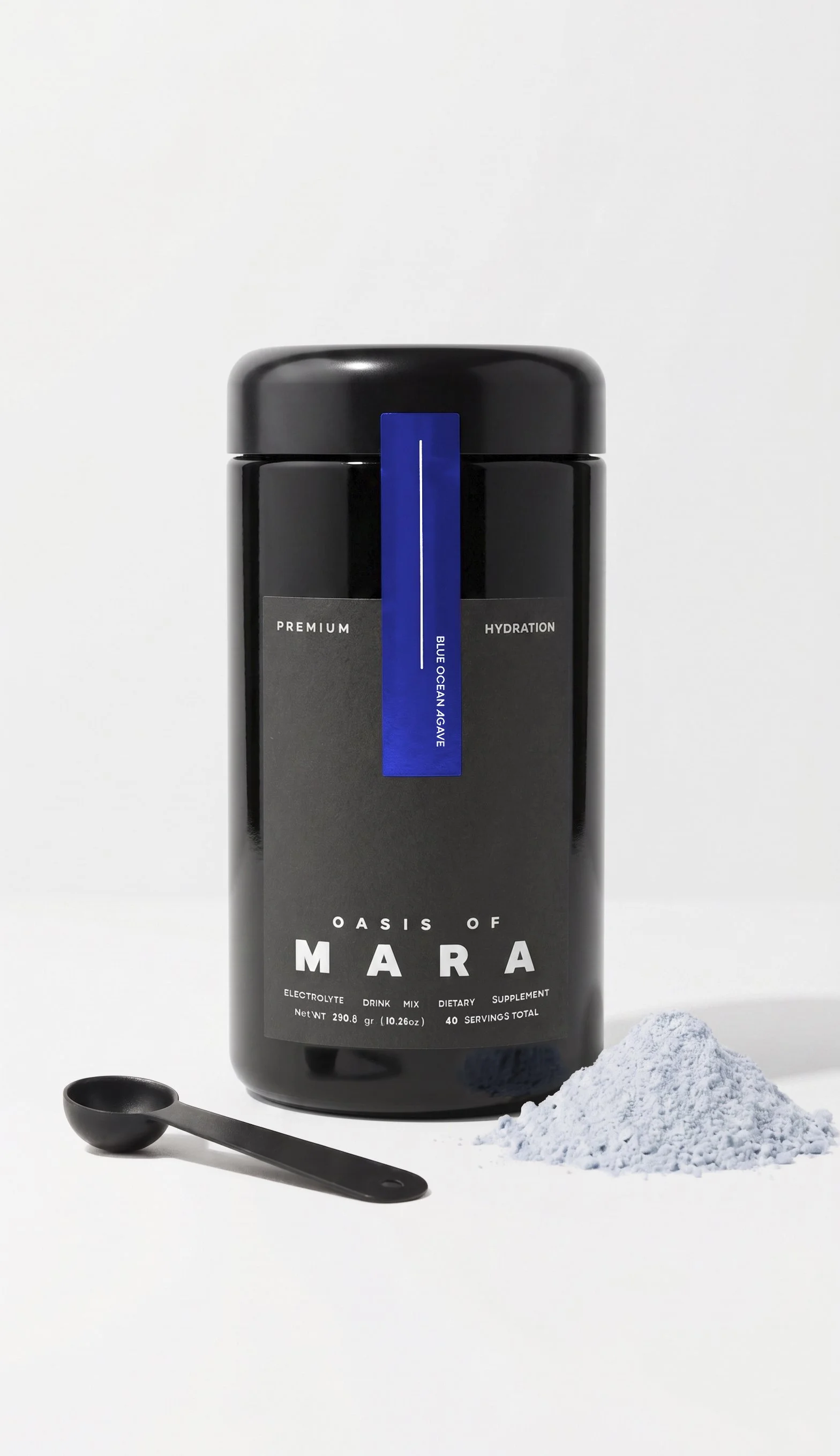 BULK POWDER JAR - BLUE OCEAN AGAVE