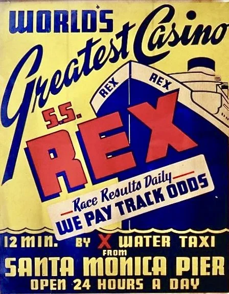 Tony Cornero audaciously enterprised Hollywood-style marketing to attract thousands of people to his magnificent offshore gambling liner