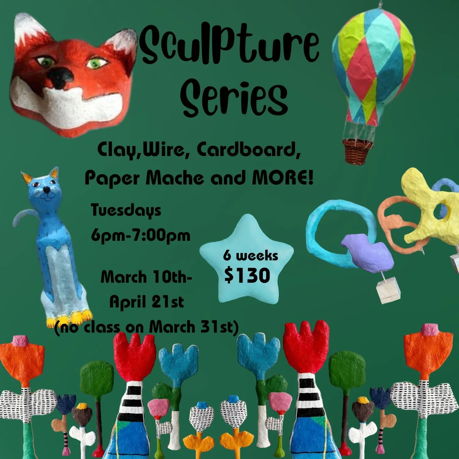 Sculpture Series Ages 7+