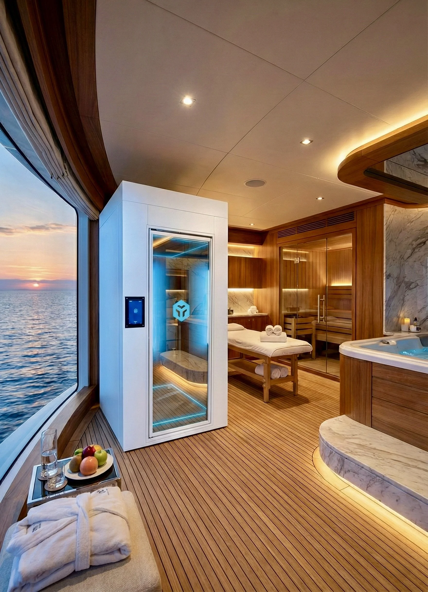 Kryo Kube EKO, Opulent, UNO, KUB electric cryotherapy chambers