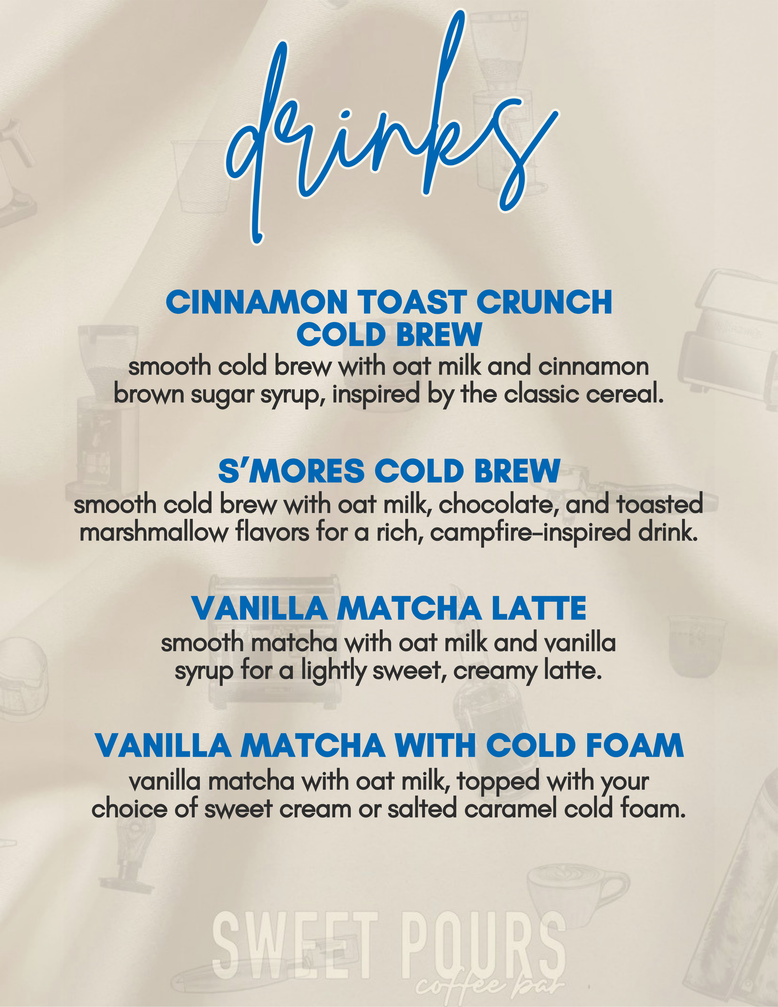 Make your Memphis brand activation stand out with a custom-branded coffee cart, personalized cups and your company’s logo printed directly onto drinks.