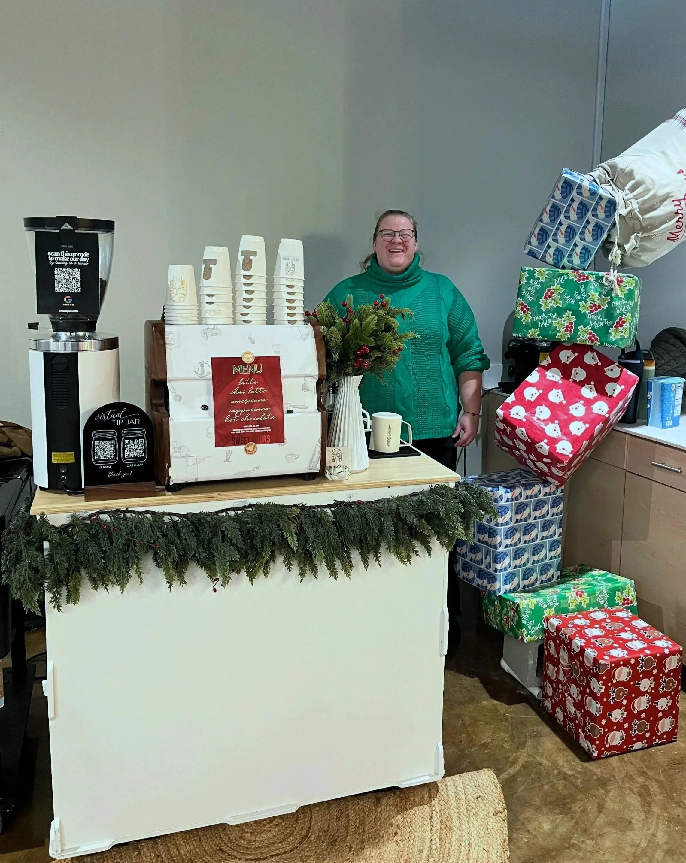 Freshly made lattes from Sweet Pours Coffee, featuring smooth espresso, perfectly steamed milk, and our signature house-made syrups. Our mobile espresso bar brings a café-quality coffee experience to weddings, offices, and events across Dallas–Fort W