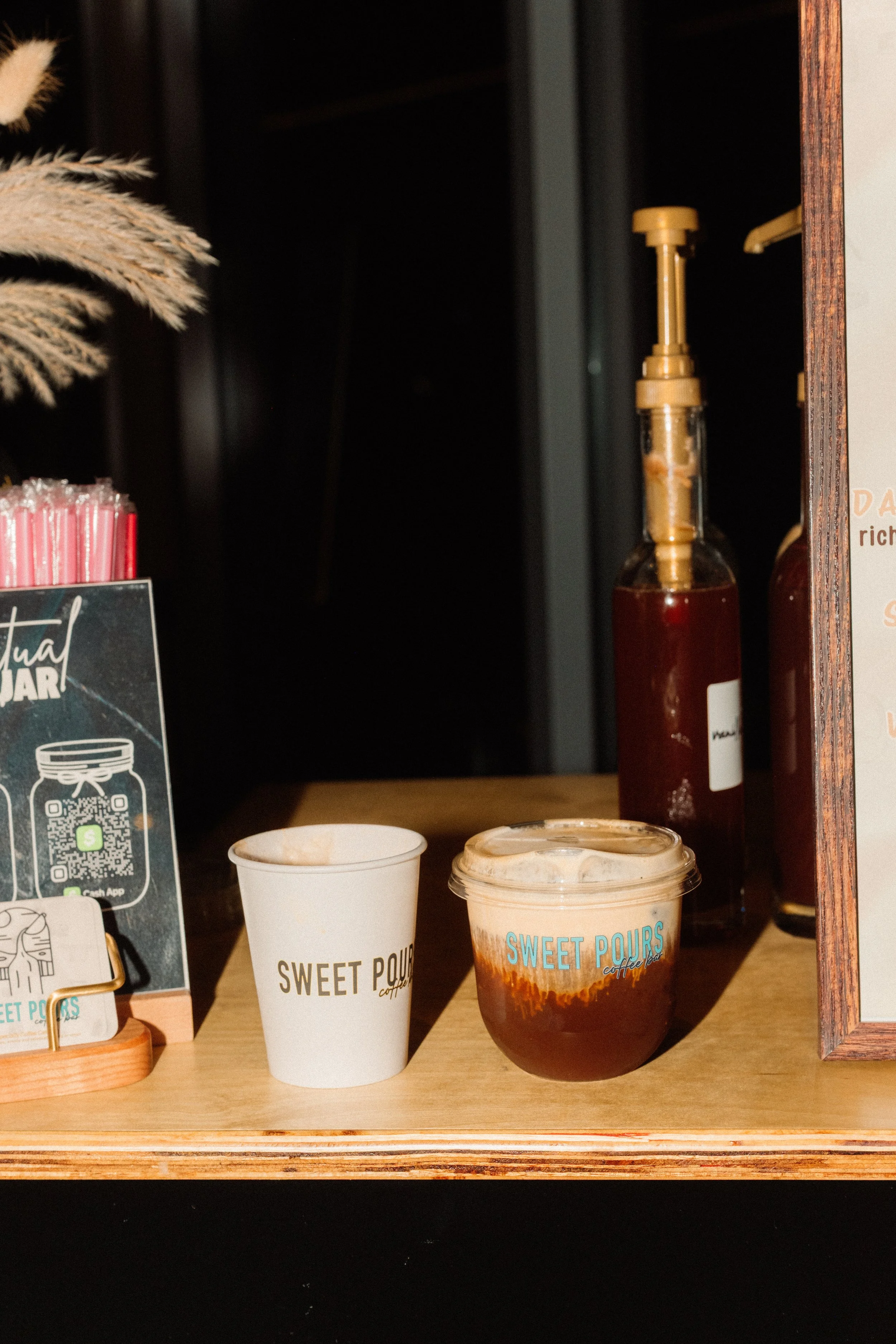 Guests enjoying made-to-order coffee from our mobile espresso cart at a Memphis staff appreciation event.
