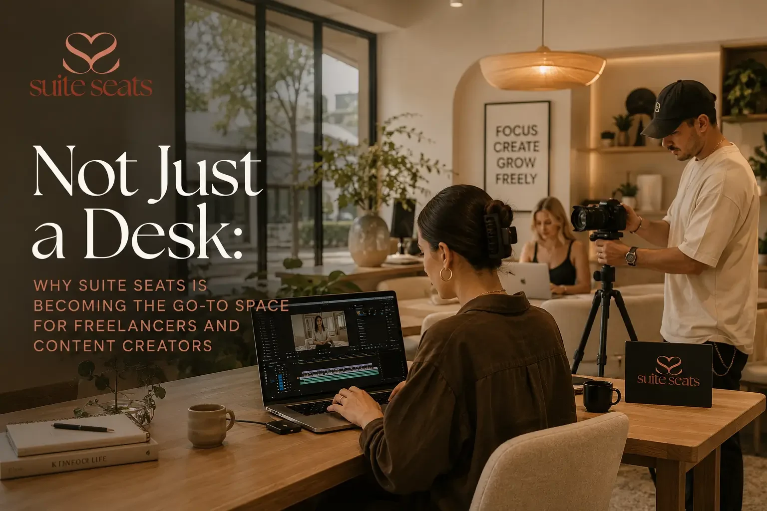 Not Just a Desk: Why Suite Seats Is Becoming the Go-To Space for Freelancers and Content Creators