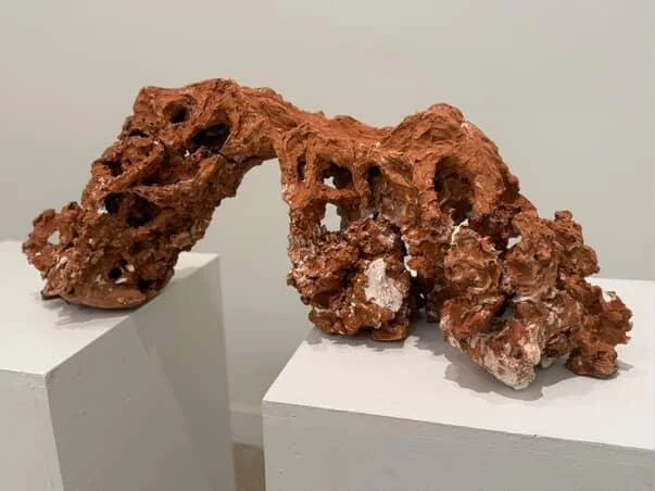Bridge
(2025)
- Terracotta and Stoneware - 
40” x 13” x 18”