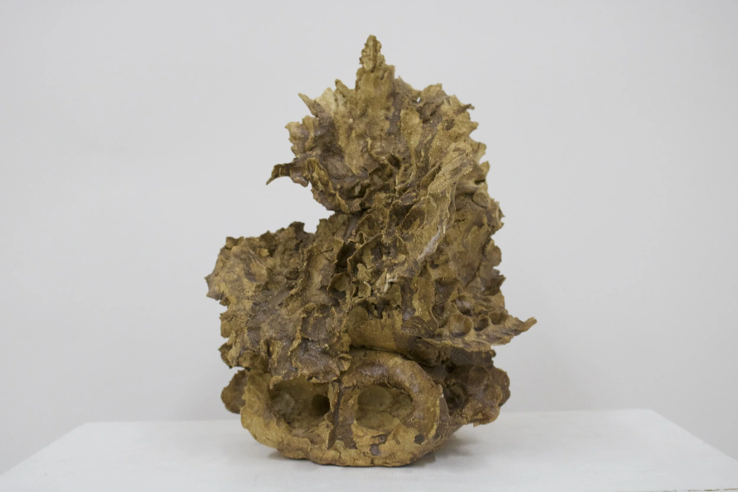 Emotional Landscape 1
(2025) - Detail
- Stoneware, glazed with found Chicago clay - 
15” x 13” x 15”