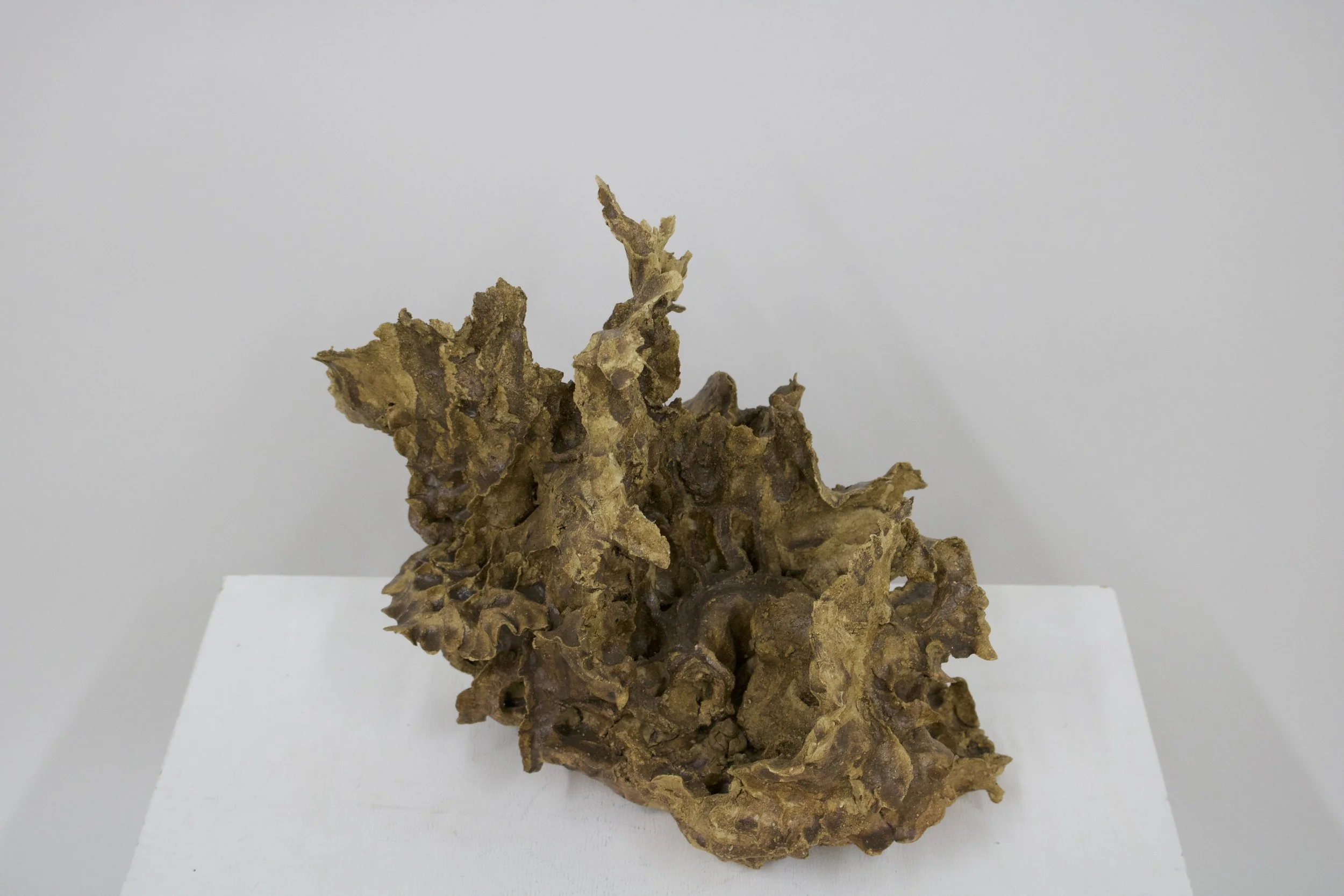 Emotional Landscape 1
(2025) - Detail
- Stoneware, glazed with found Chicago clay - 
15” x 13” x 15”