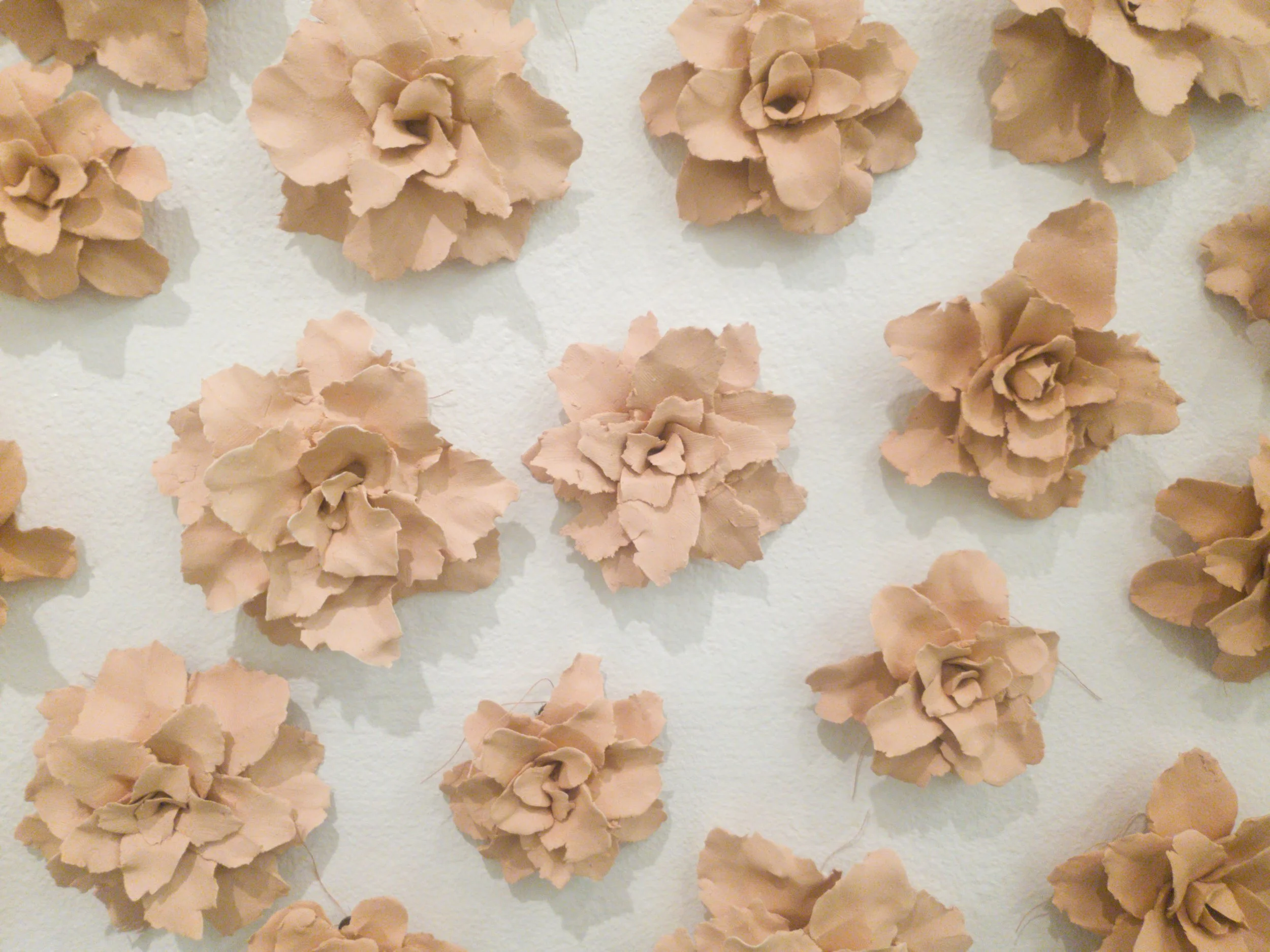 An Arrival
(2024)
- Bisqued Stoneware - 
9’ x 6’