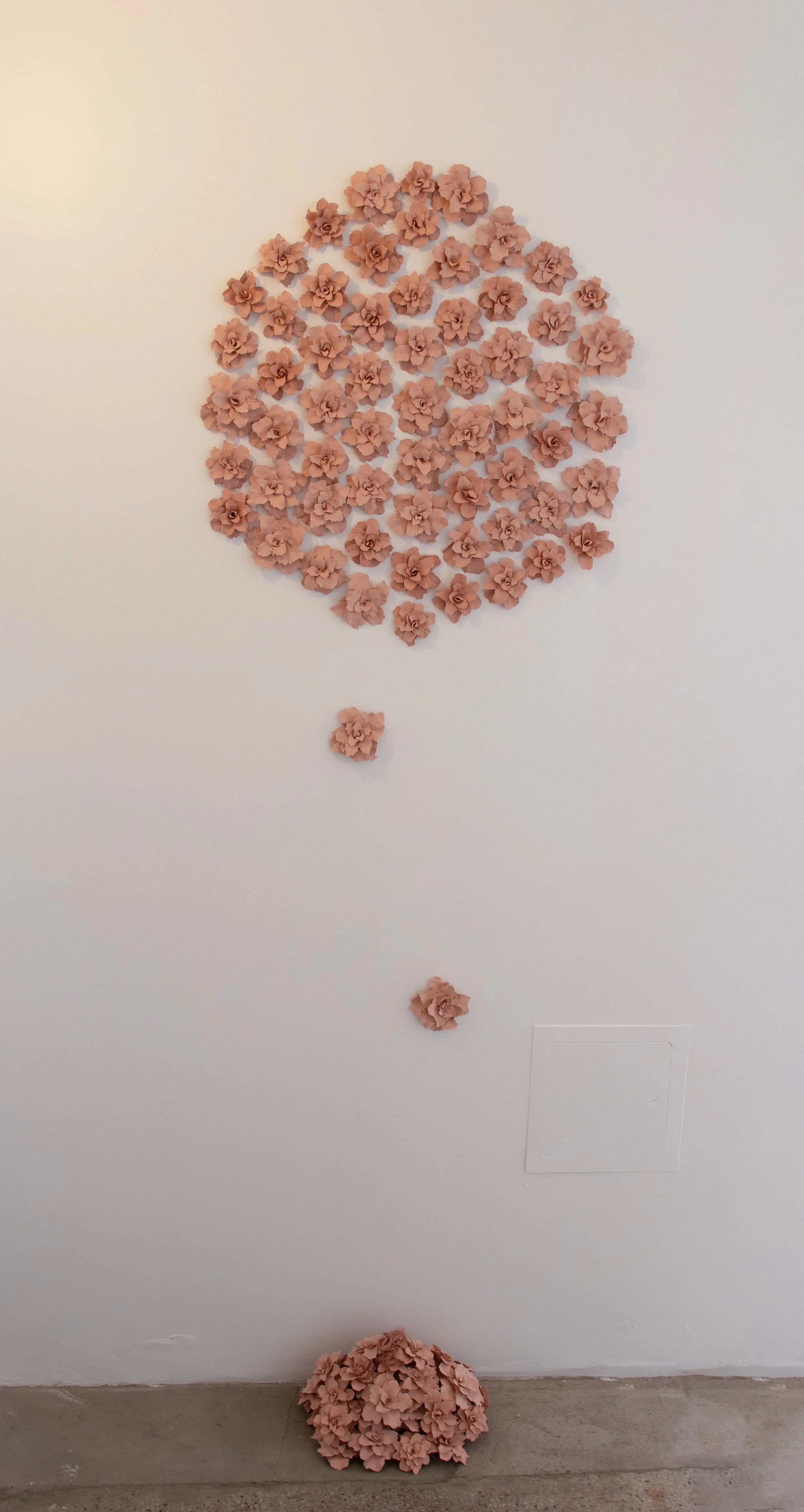 Arrived Again
(2026)
- Bisqued Stoneware - 
3' x 6'