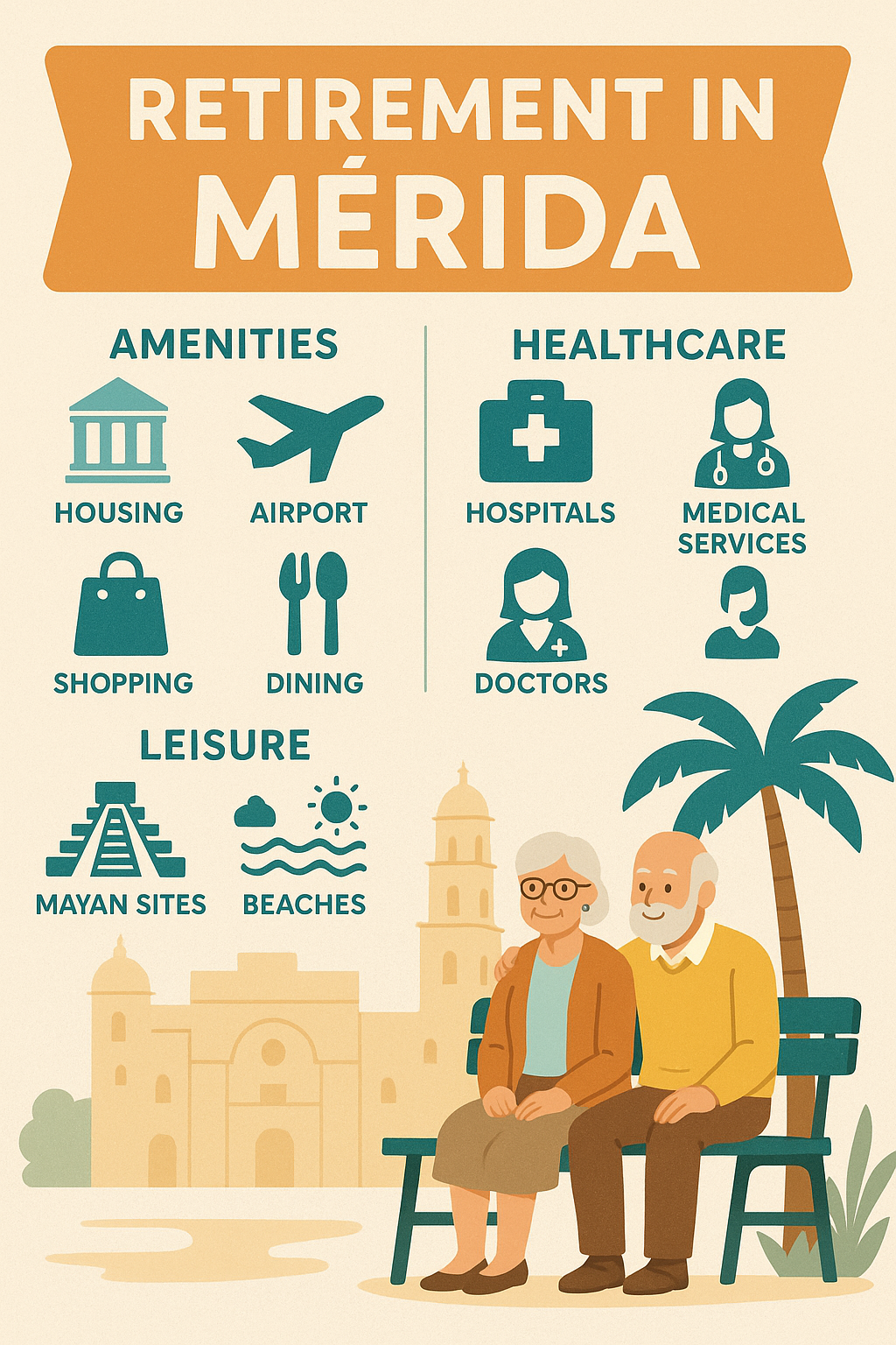 Retiring in Mérida: Healthcare, Amenities &amp; Lifestyle for a Golden Future in the Yucatán