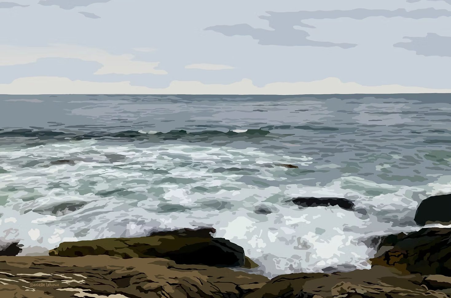 New Artwork: View From the Marginal Way