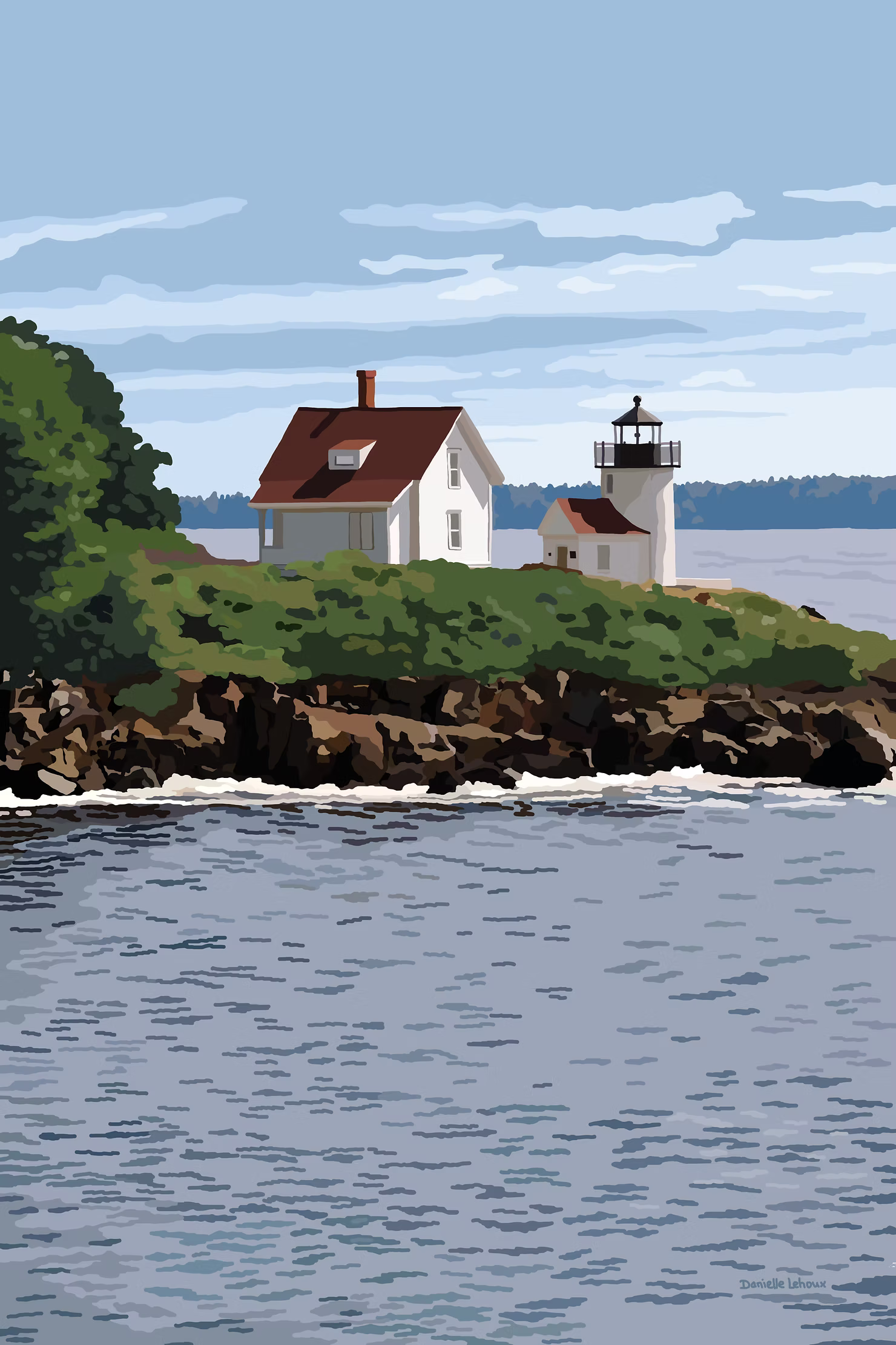 A Brief History of Curtis Island Light