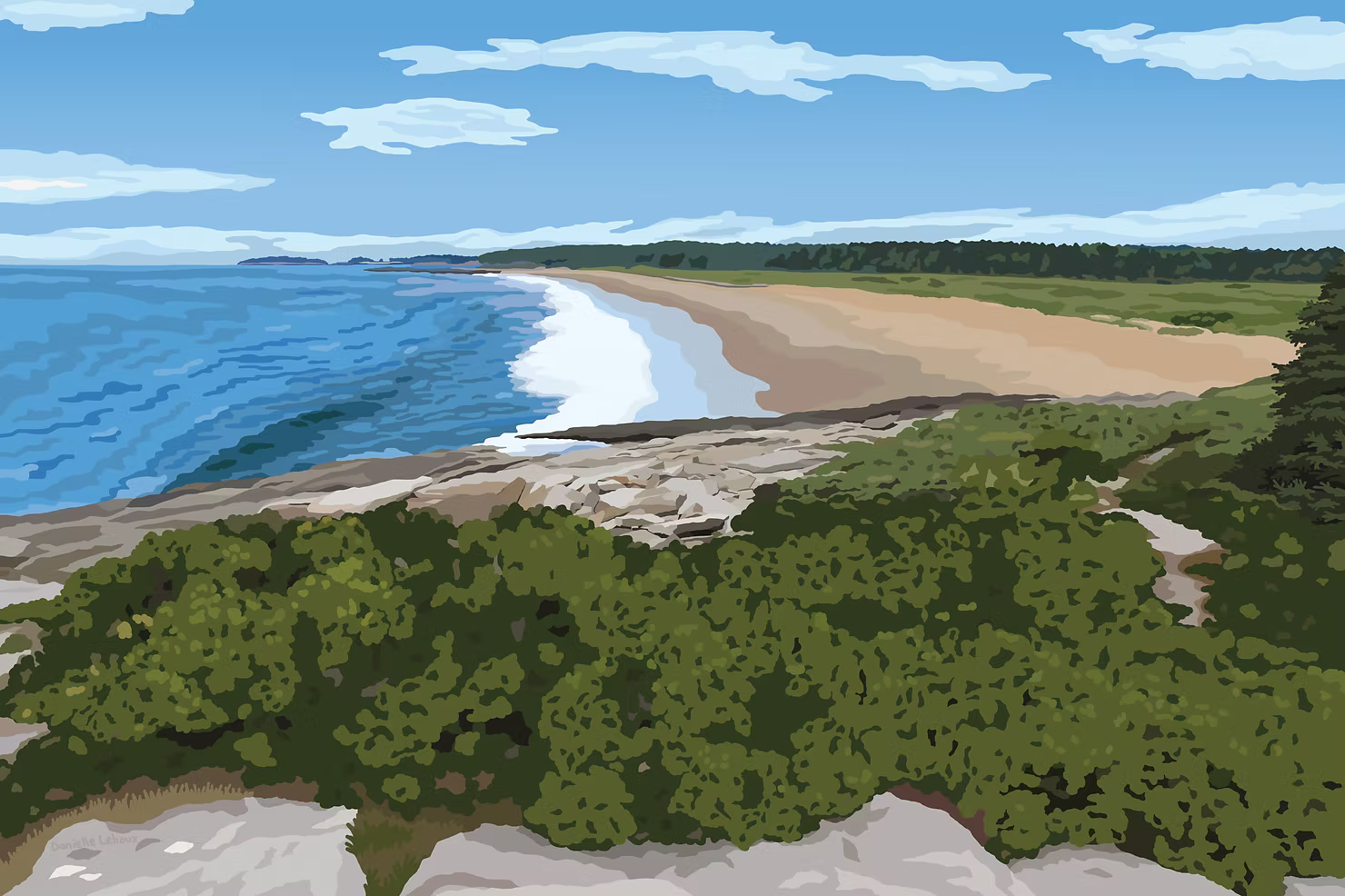 Reid State Park - a First for Maine