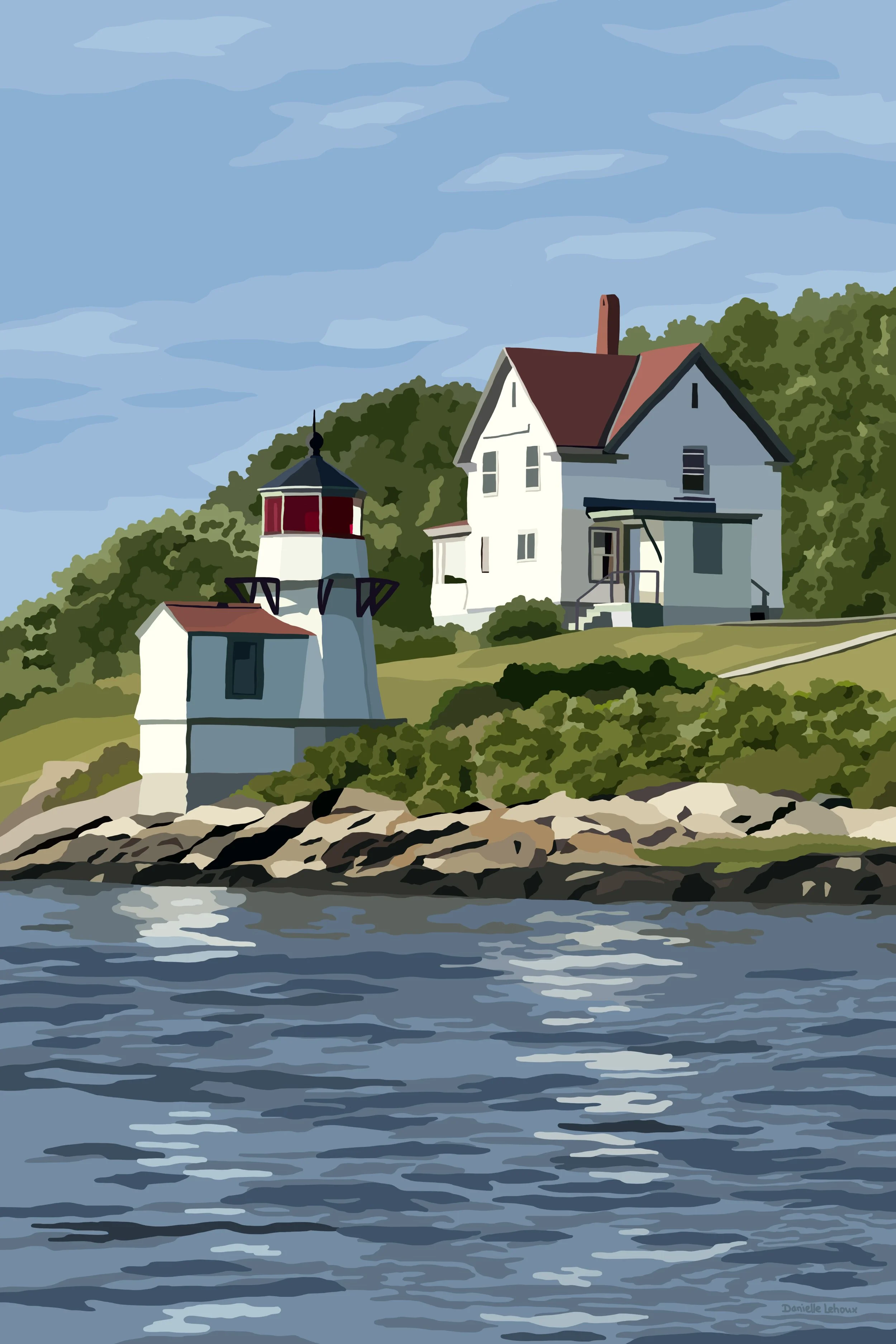 Squirrel Point Light: A Kennebec River Gem