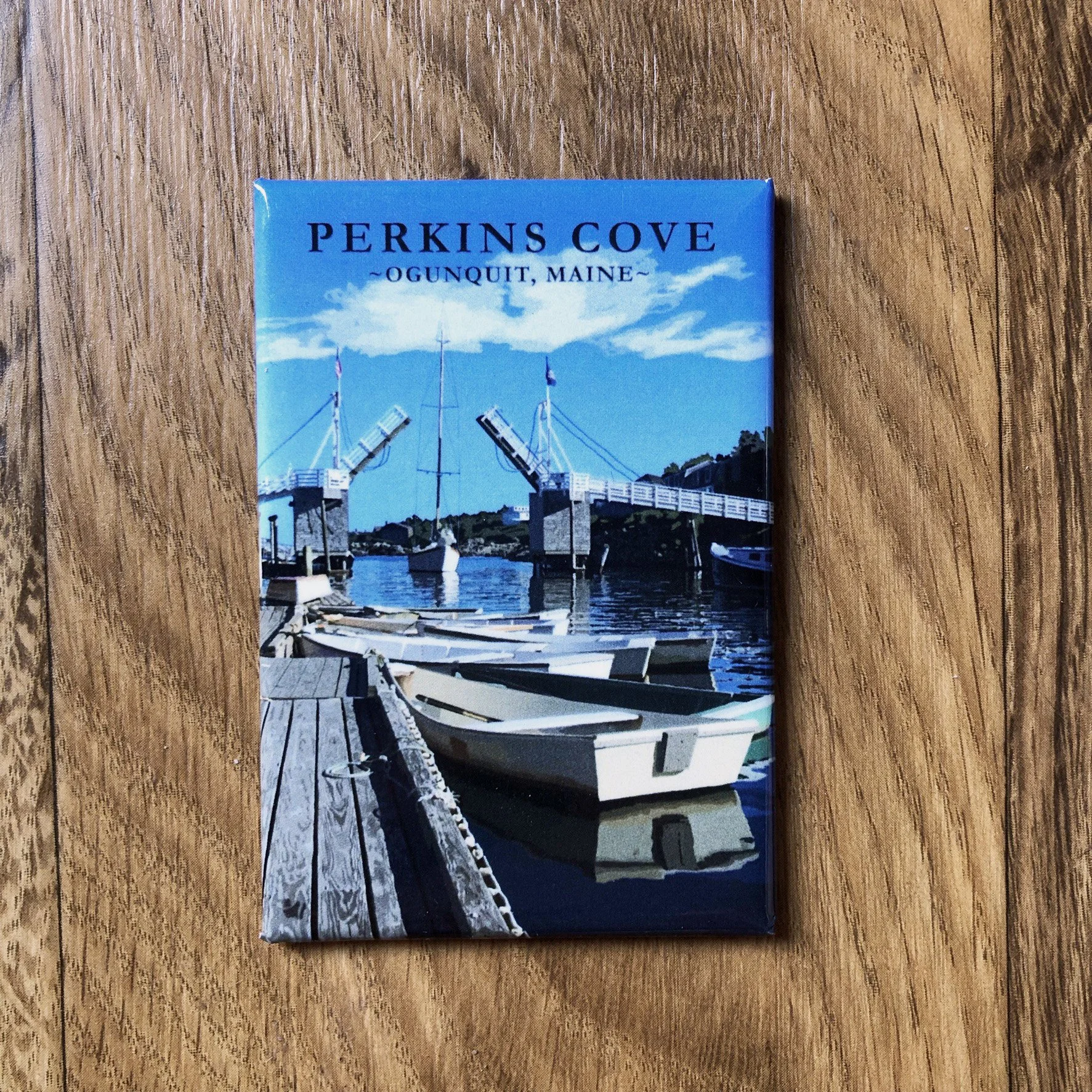 Perkins Cove, Ogunquit, Maine | 2x3" Glossy Durable Fridge Magnet