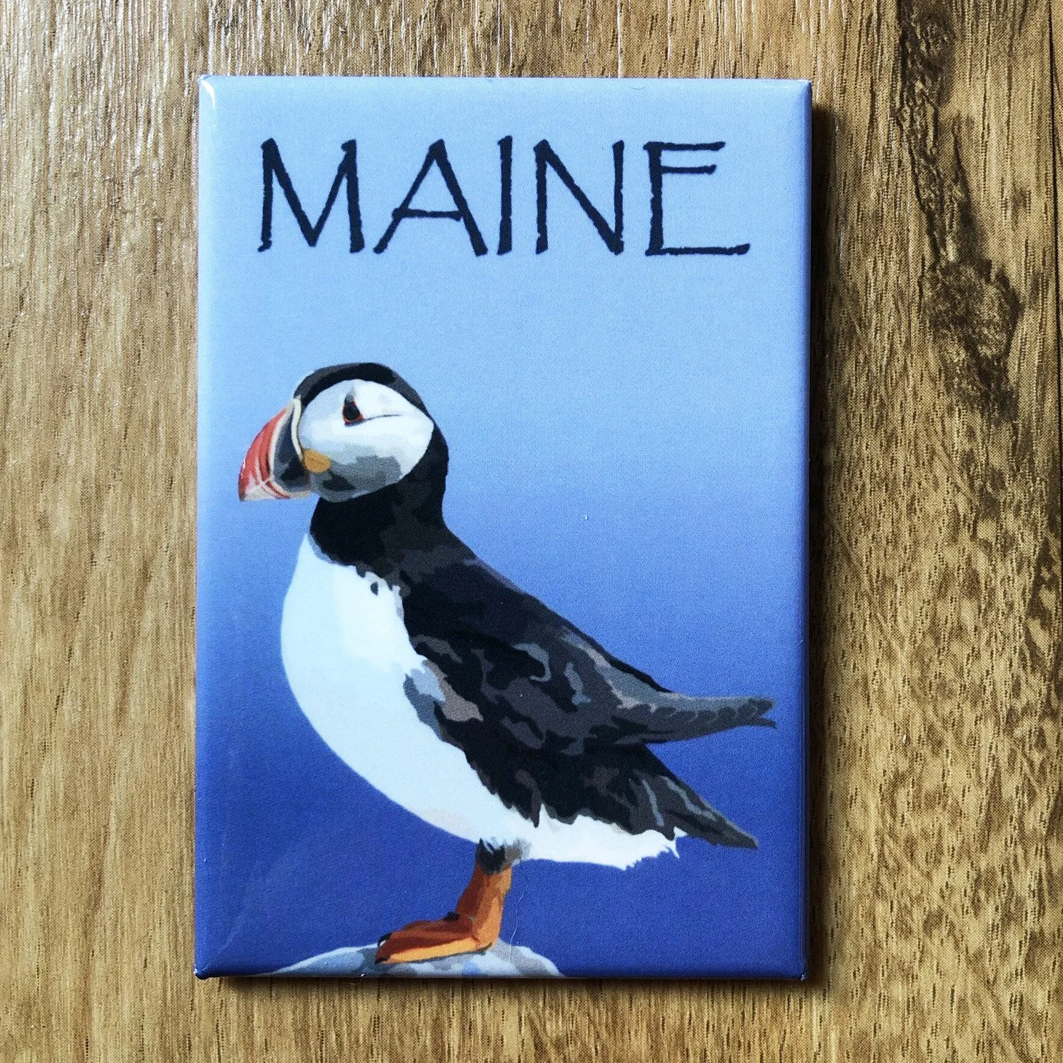 Maine Puffin | 2x3" Glossy Durable Fridge Magnet