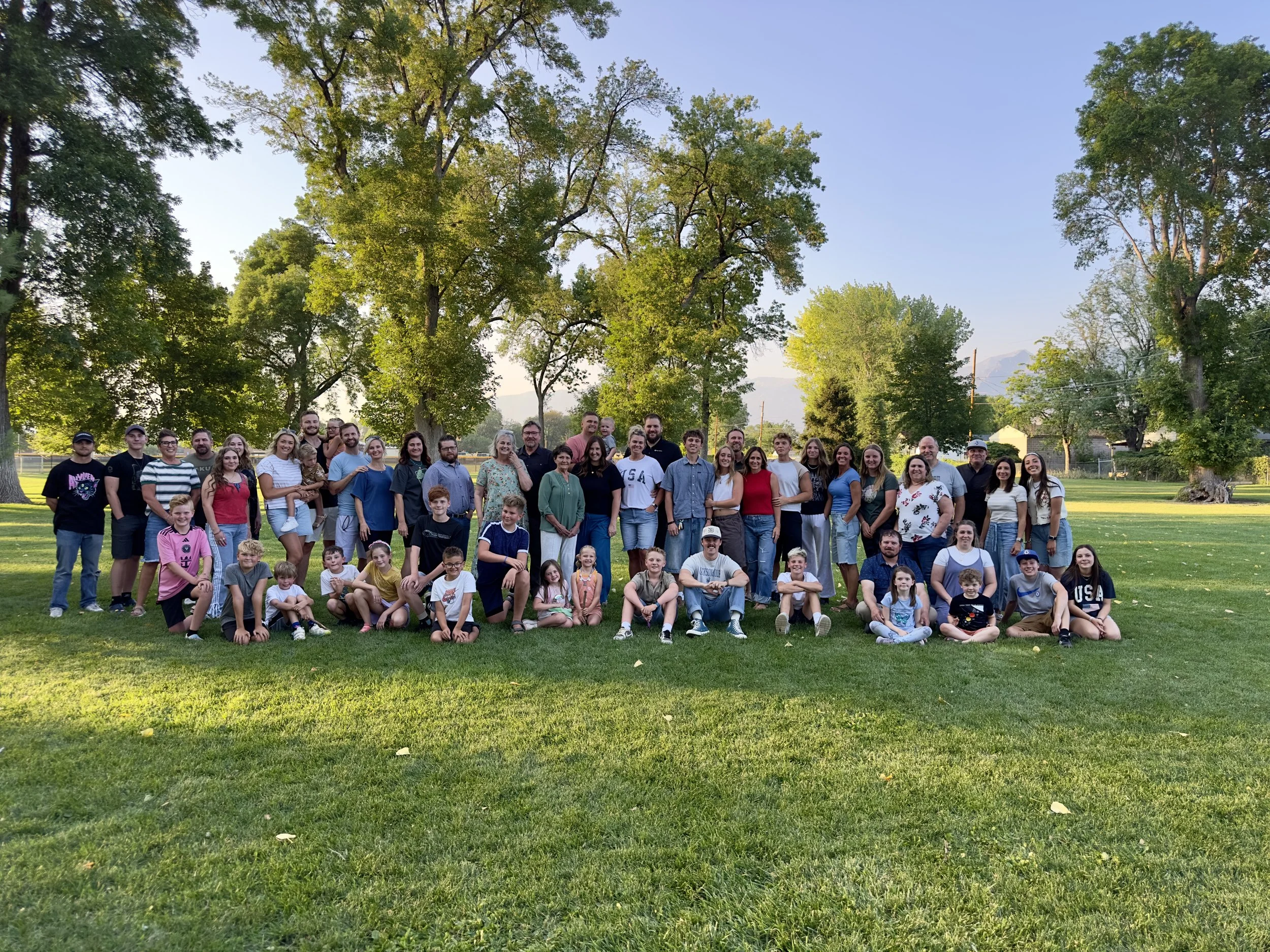 A perfect day at Rotary Park celebrating my mom’s 80th birthday surrounded by family.