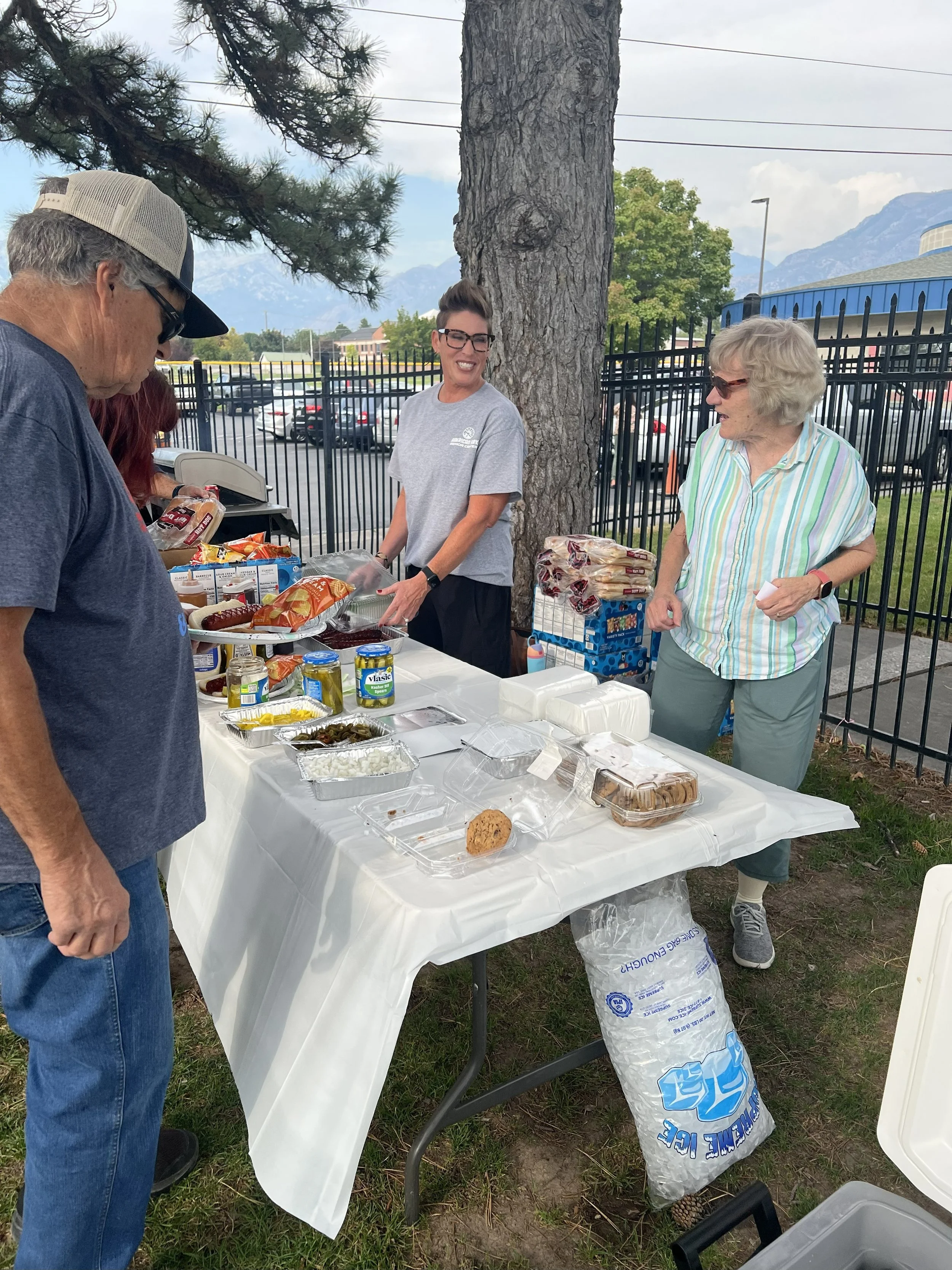 Celebrating a special night at AFFC with our amazing seniors — Senior Swim Night!