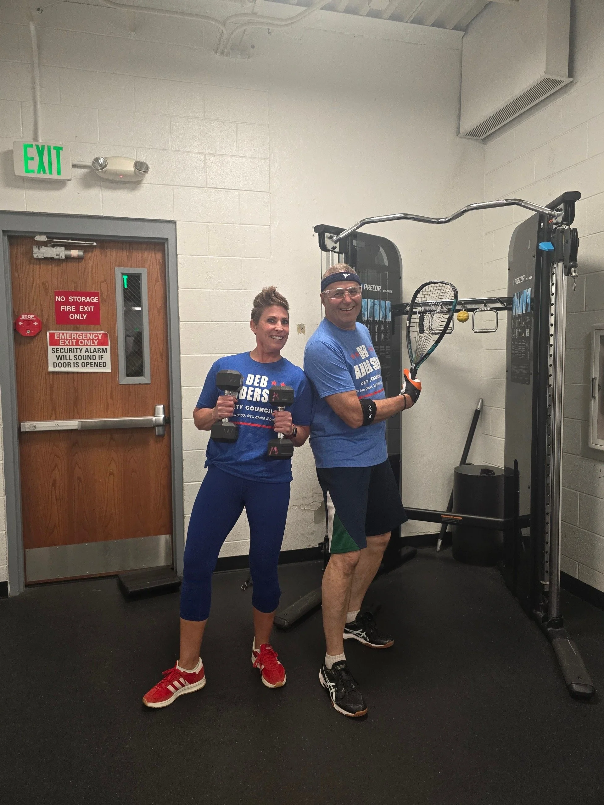 Deb is committed to improving the AF Rec Center