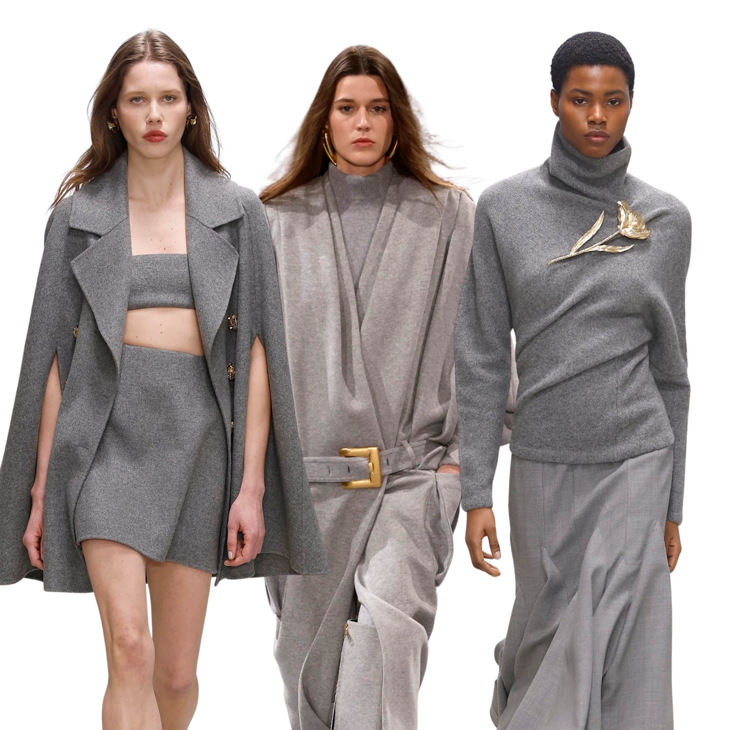 Monochrome + Metallics: Outfit Memo