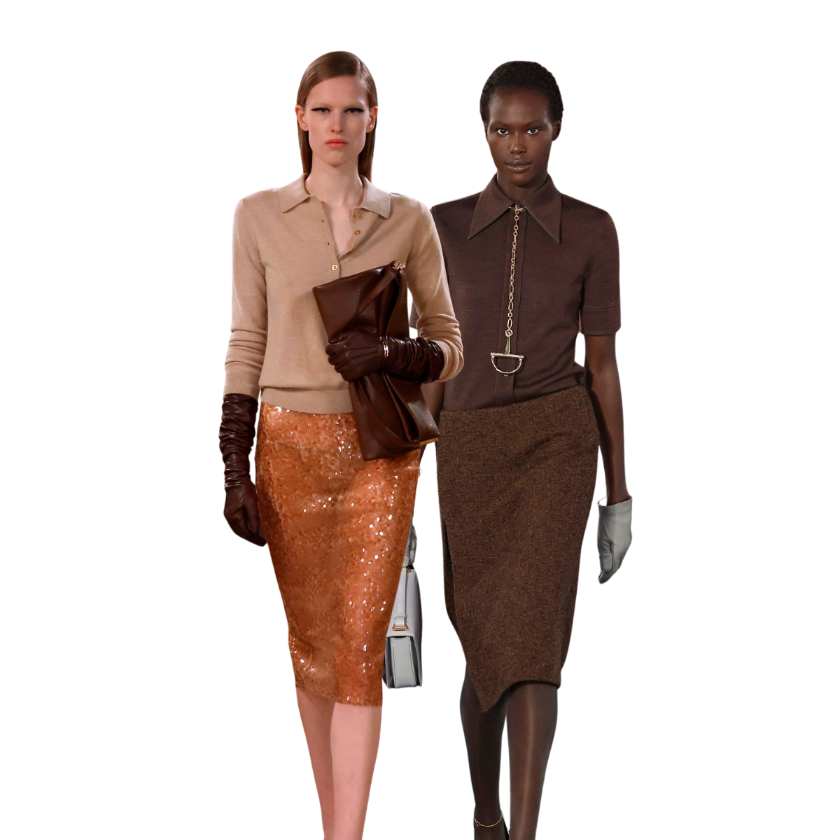 Polo + Midi Skirt: Outfit Memo