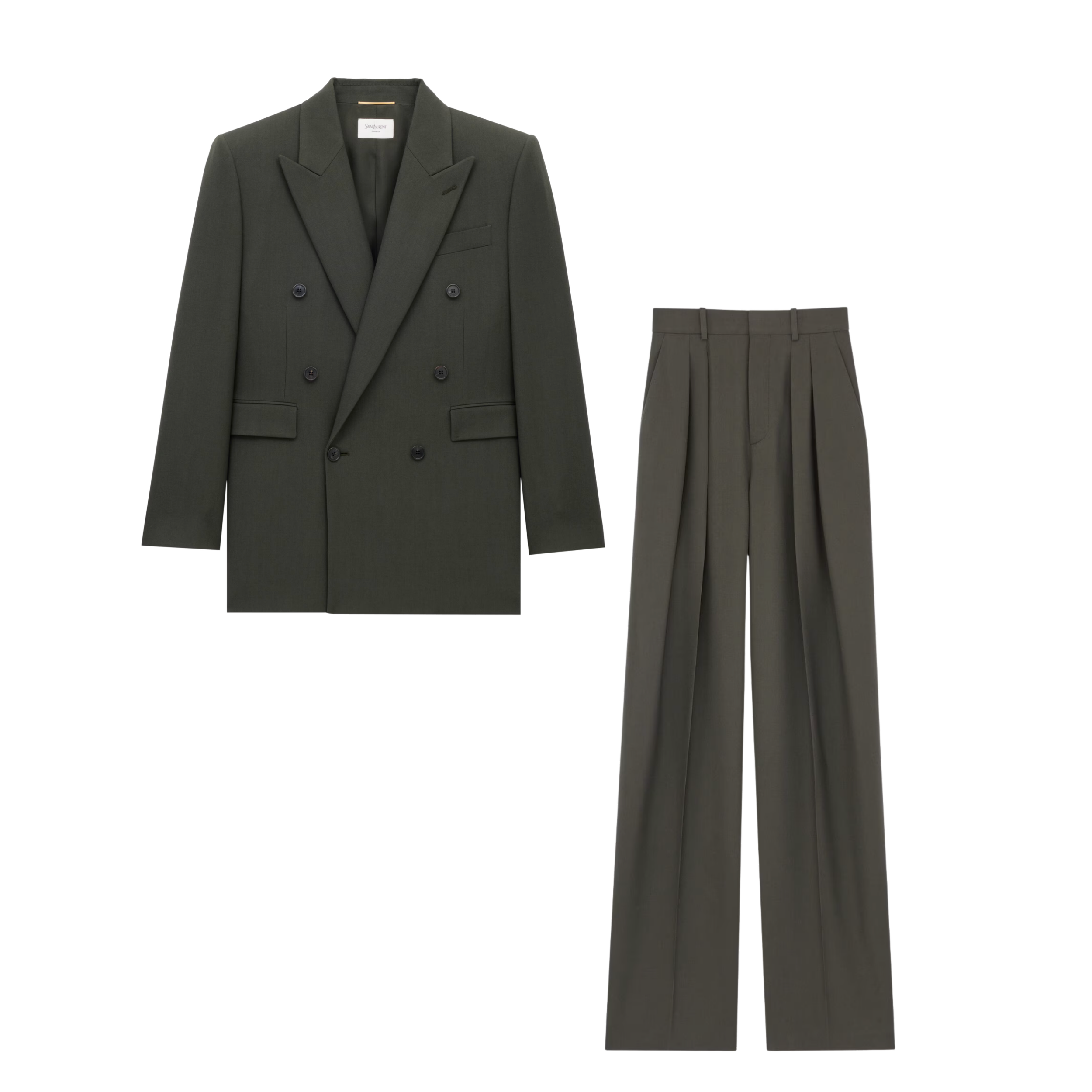 Saint Laurent Wool Gabardine