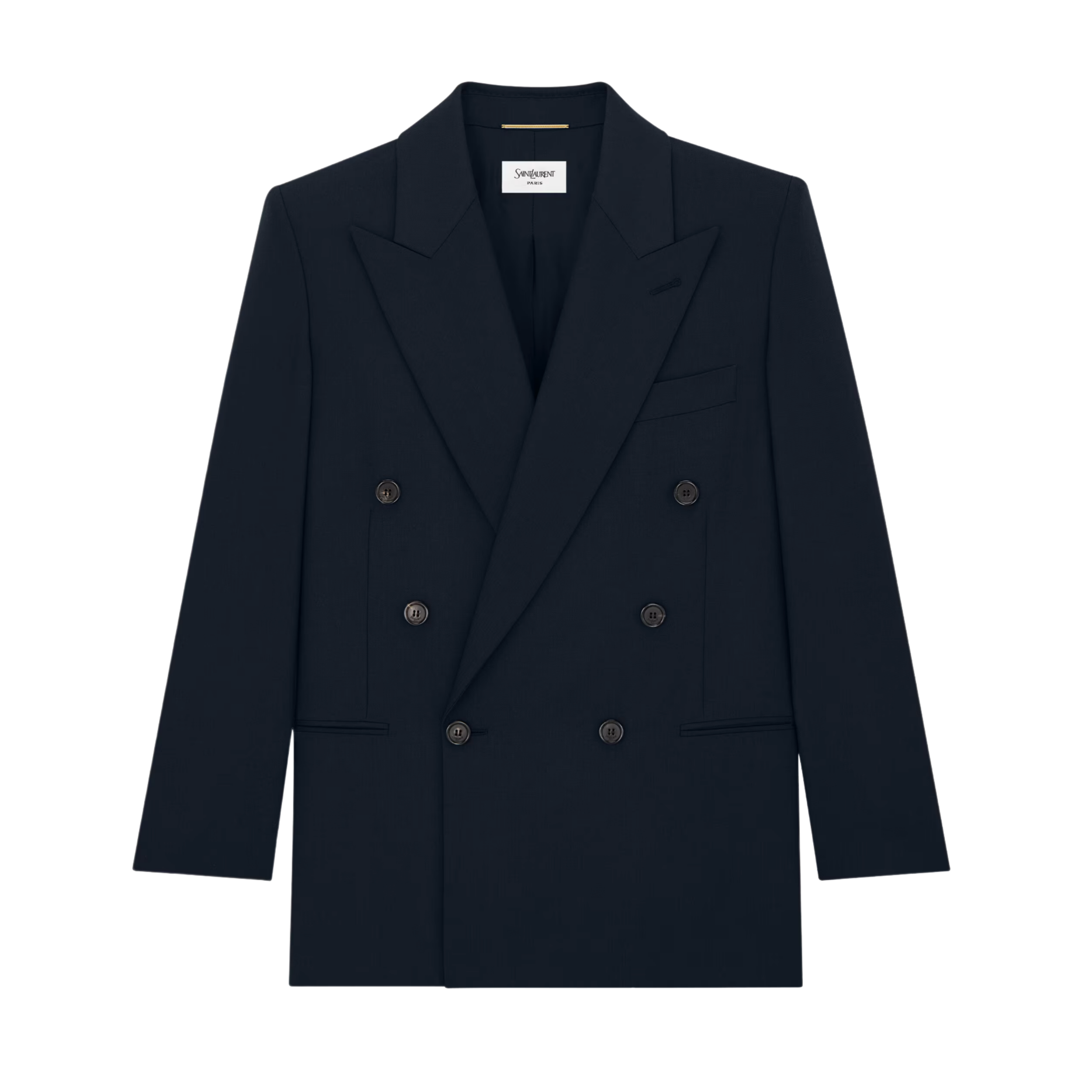 Wool Gabardine Navy